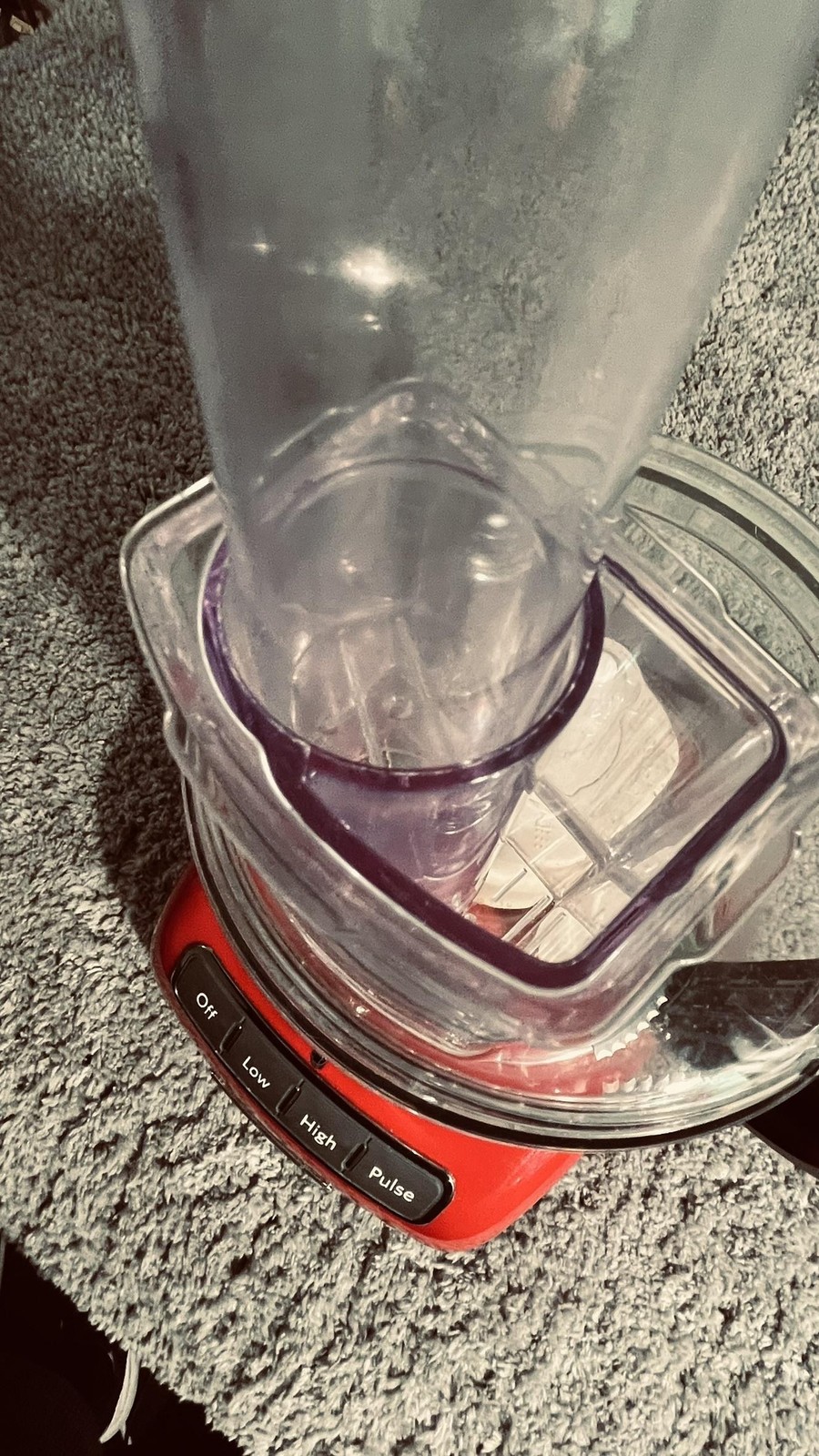 KitchenAid 4 Cup Food Processor Red Motor Base Bowl Lid Blade Pusher