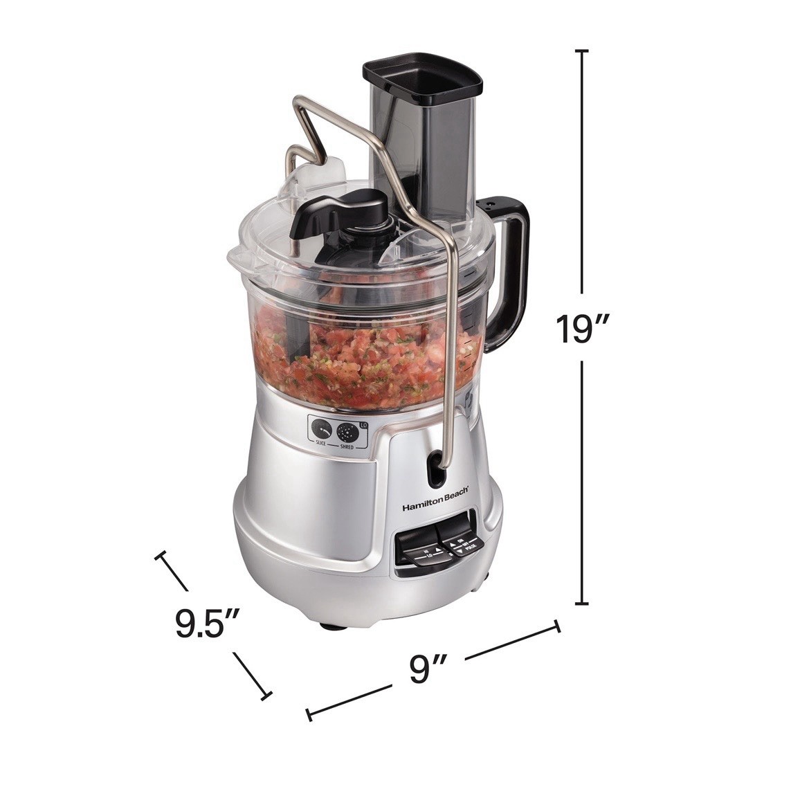 Hamilton Beach Stack & Snap 8-Cup Food Processor (70820)