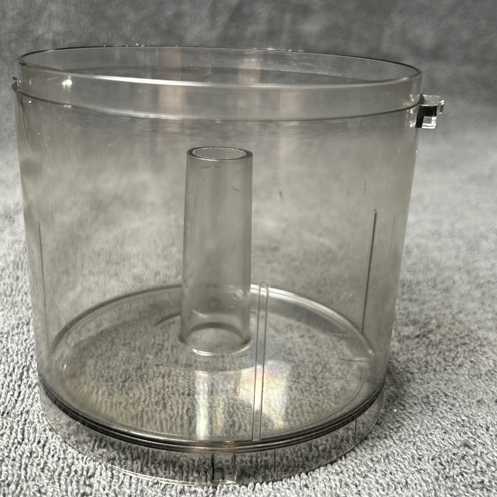 Black Decker HMP30 Food Processor Work Bowl Clear Plastic Circular Type