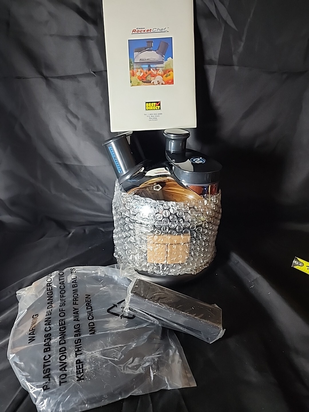 Culinare Rocket Chef 2 Speed Manual Food Processor NEW 2Cntr-2