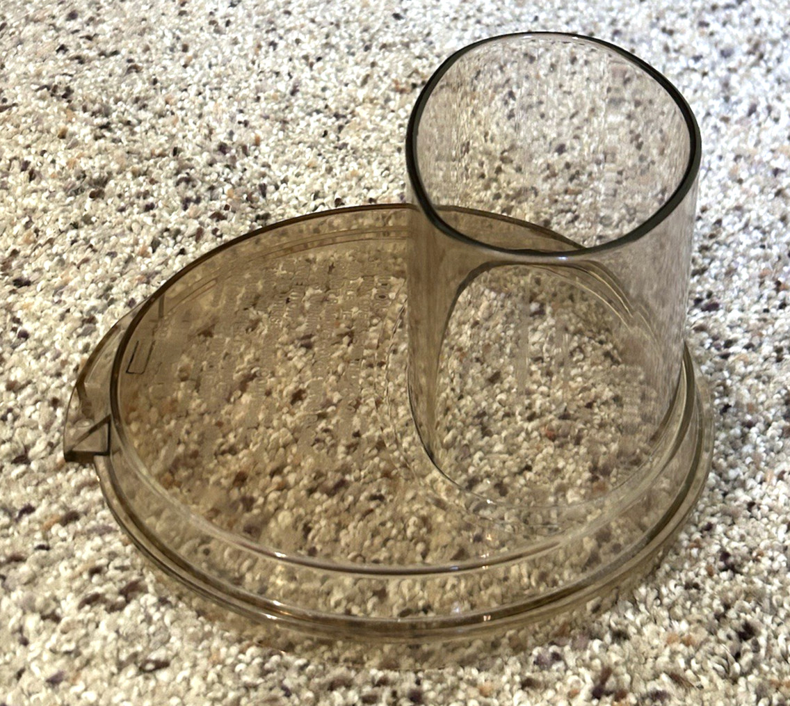 Cuisinart DLC-017 Amber Lid Cover for DLC-7 Pro Food Processor OEM LID ONLY!