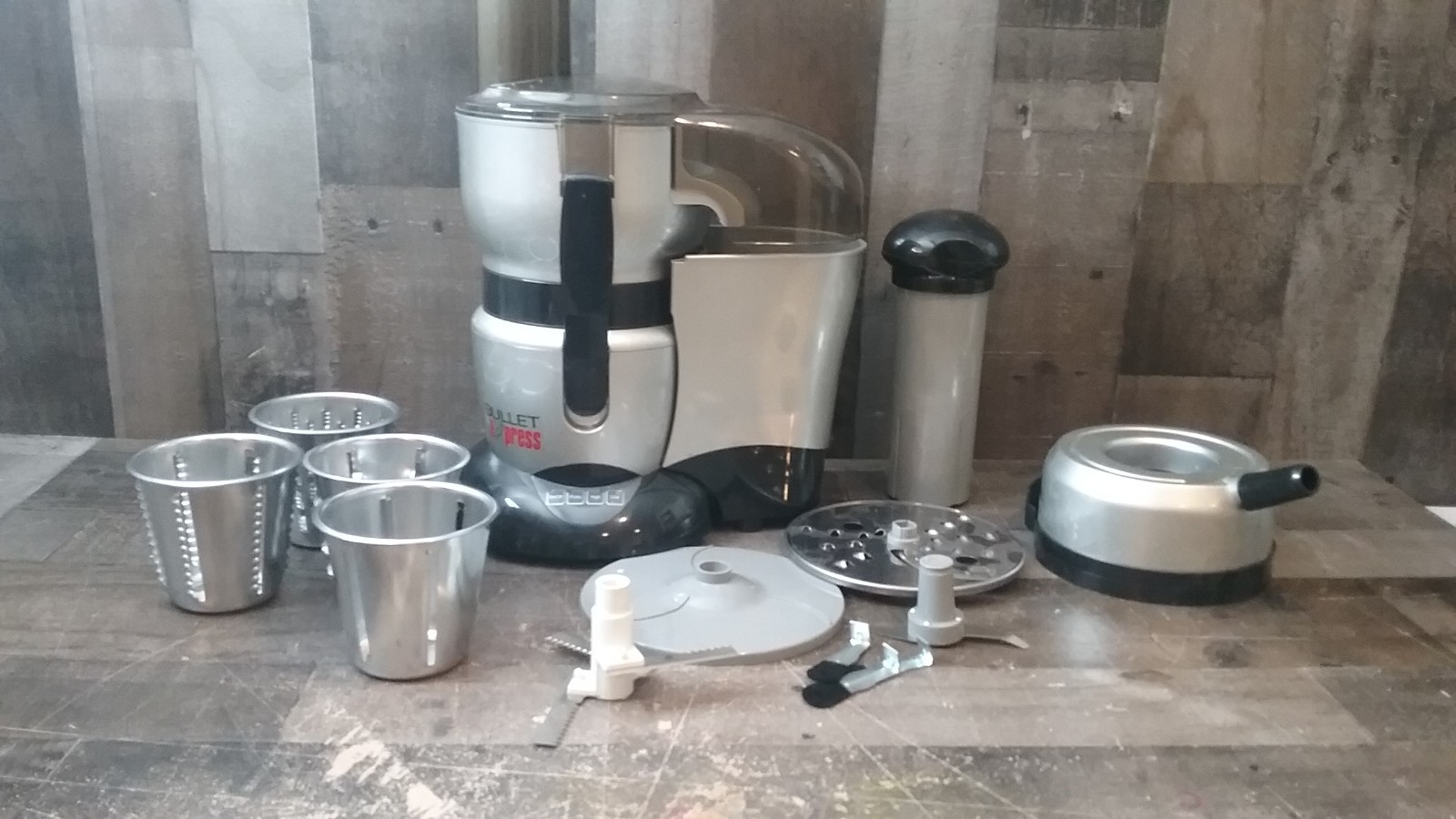 Bullet Express 8 Minute Meal Machine-3 in 1 Trio-Meal Maker-Juicer-Meal Mixer