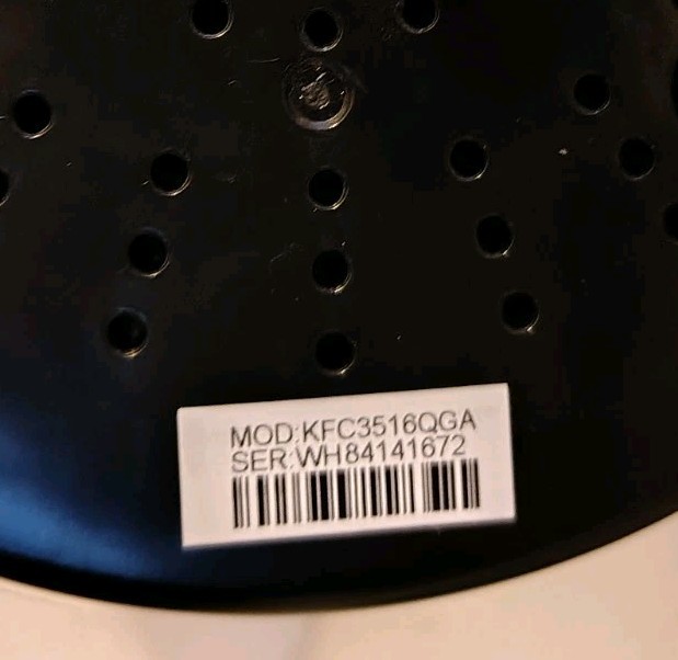 KitchenAid KFC3516 3.5 Cups Food Chopper Green Replacement Base 2 Speed Motor