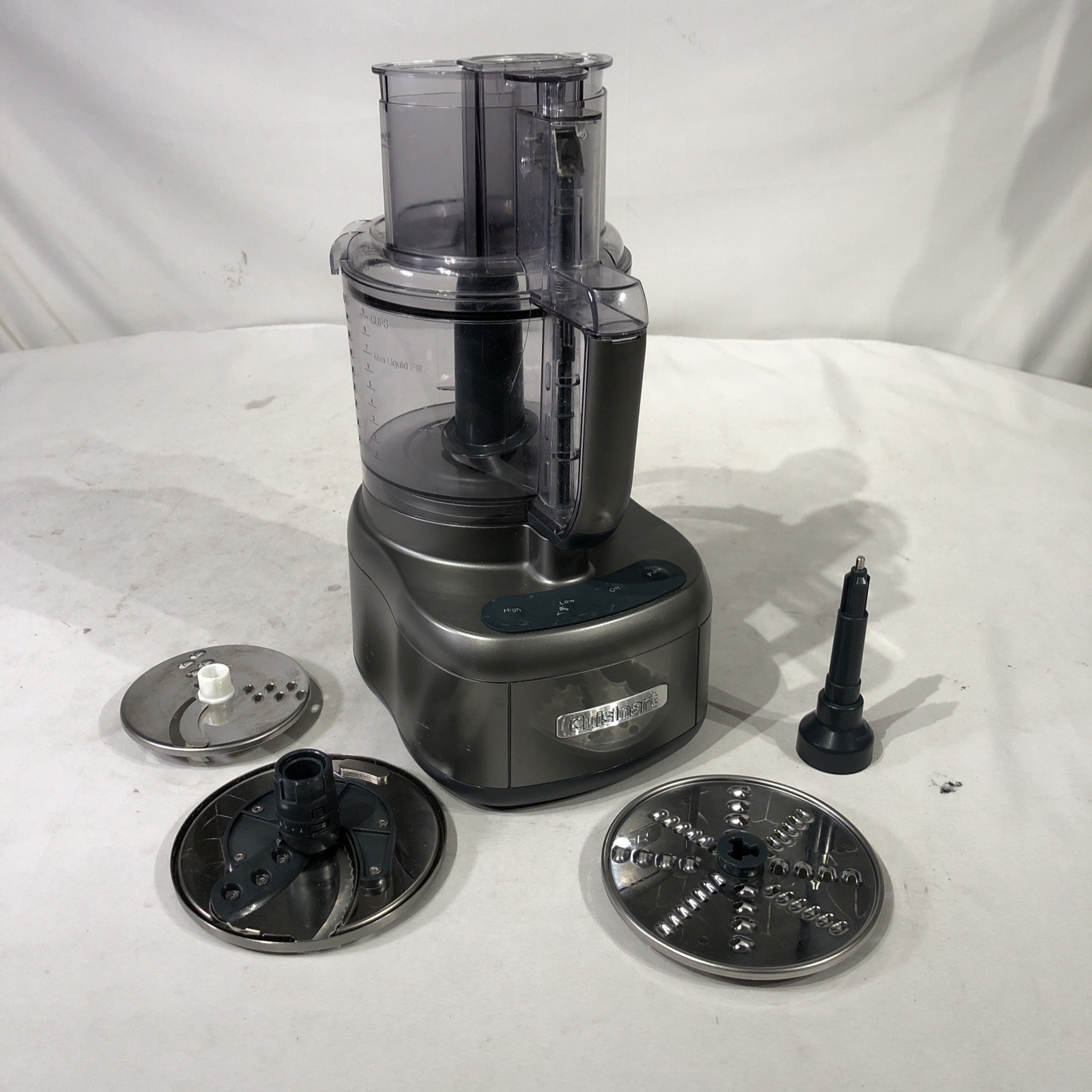 Cuisinart FP-11 11 Cups Food Processor Silver W/ Attachments