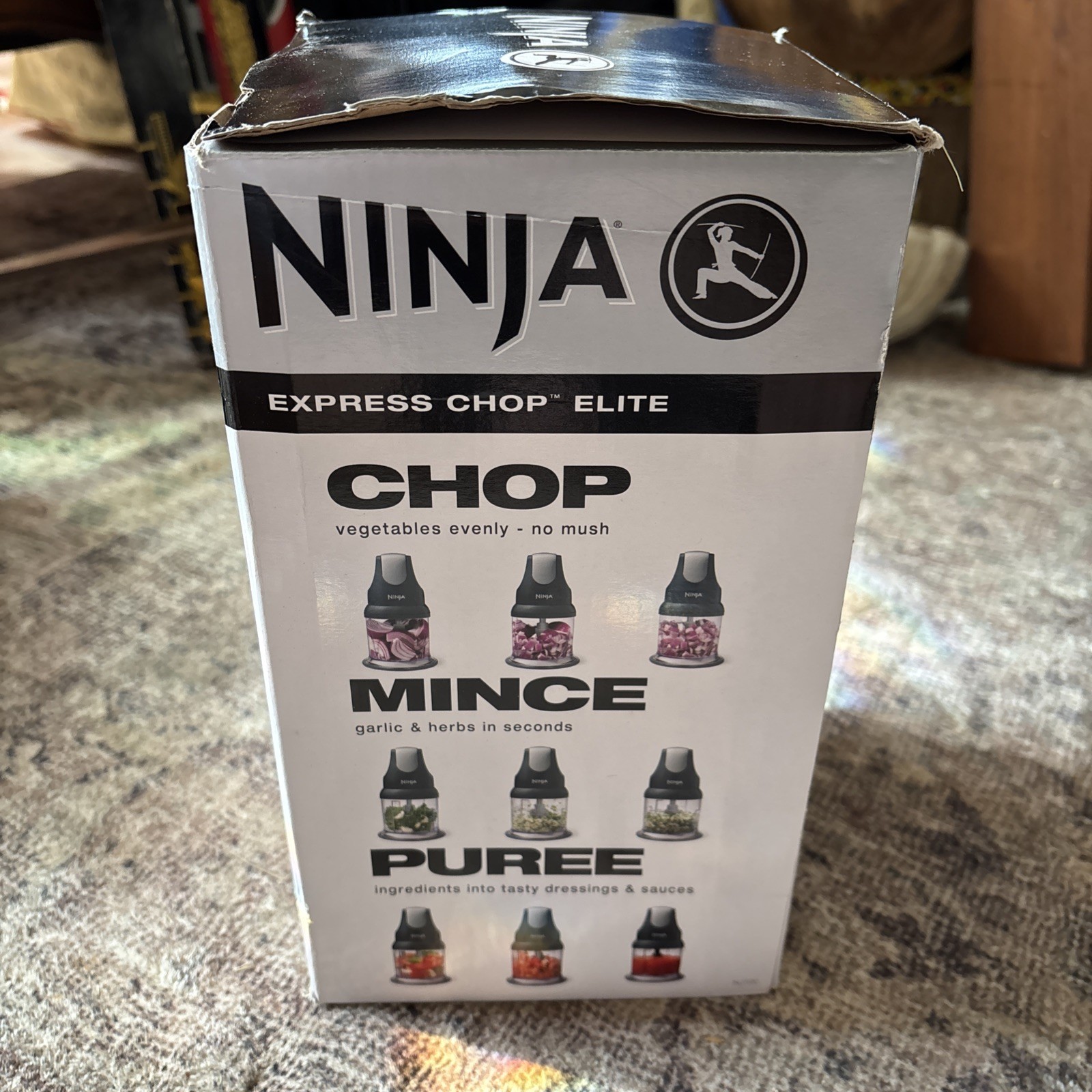 Ninja NJ100GR 16.0 oz. Food Chopper, Food Processor-Black NIB-Factory Box/wrap!!