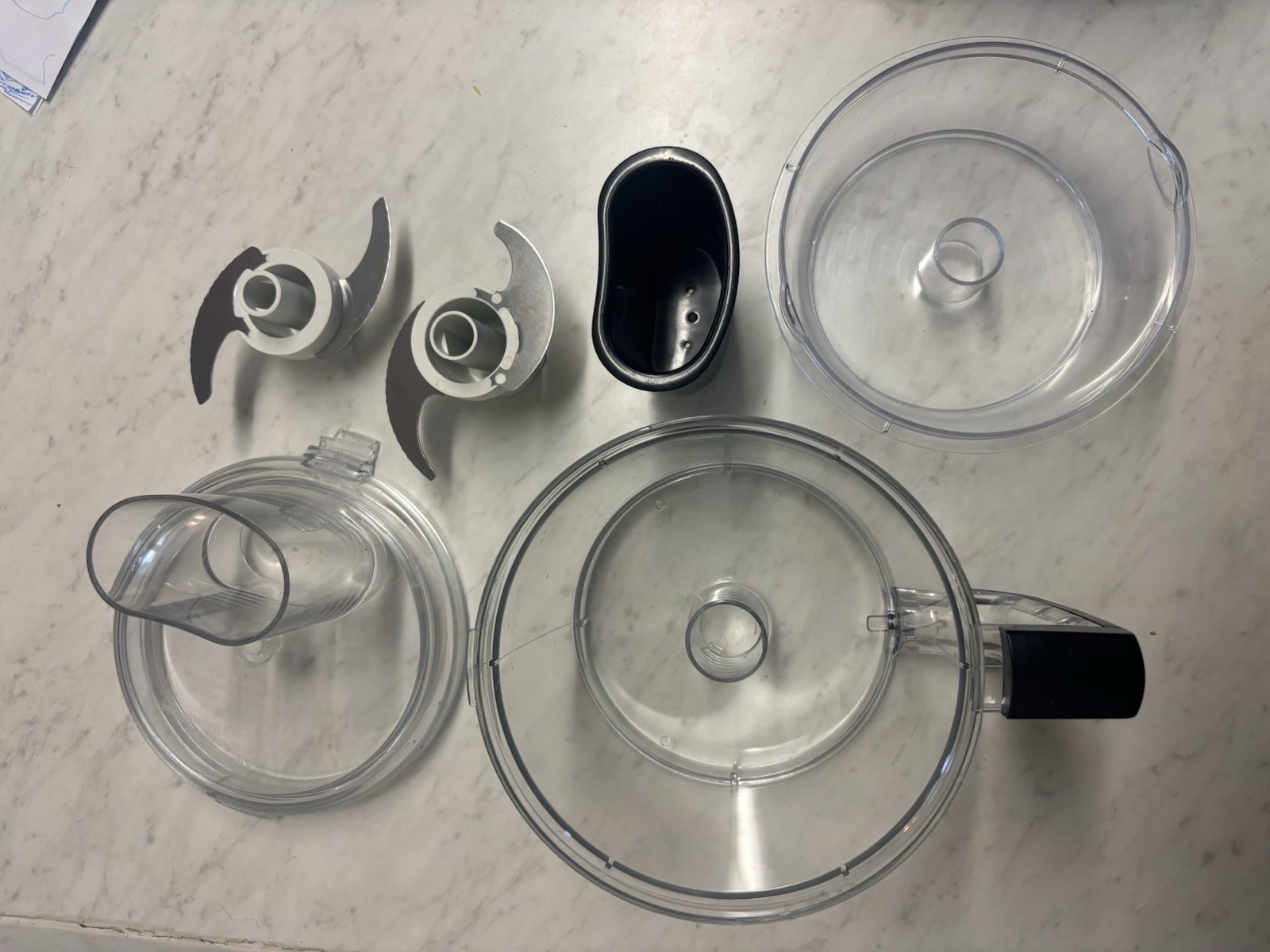 Working KitchenAid Silver KFP0711Cu0 7 Cup Food Processor TESTED WORKS