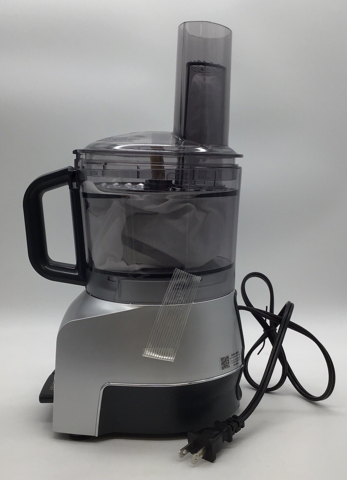 CUISINART 5 CUP CHOP & SHRED FOOD PROCESSOR GRAY – OPEN BOX