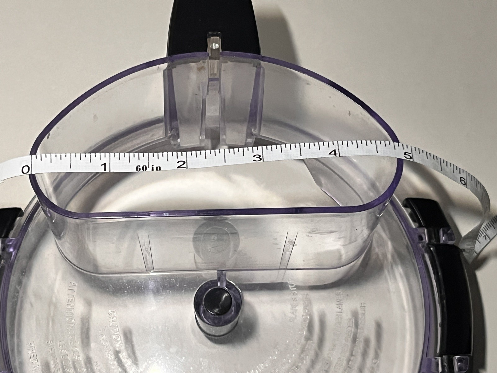 Hamilton Beach FP9023 Food Processor Work Bowl, S Chopper Blade, no pusher