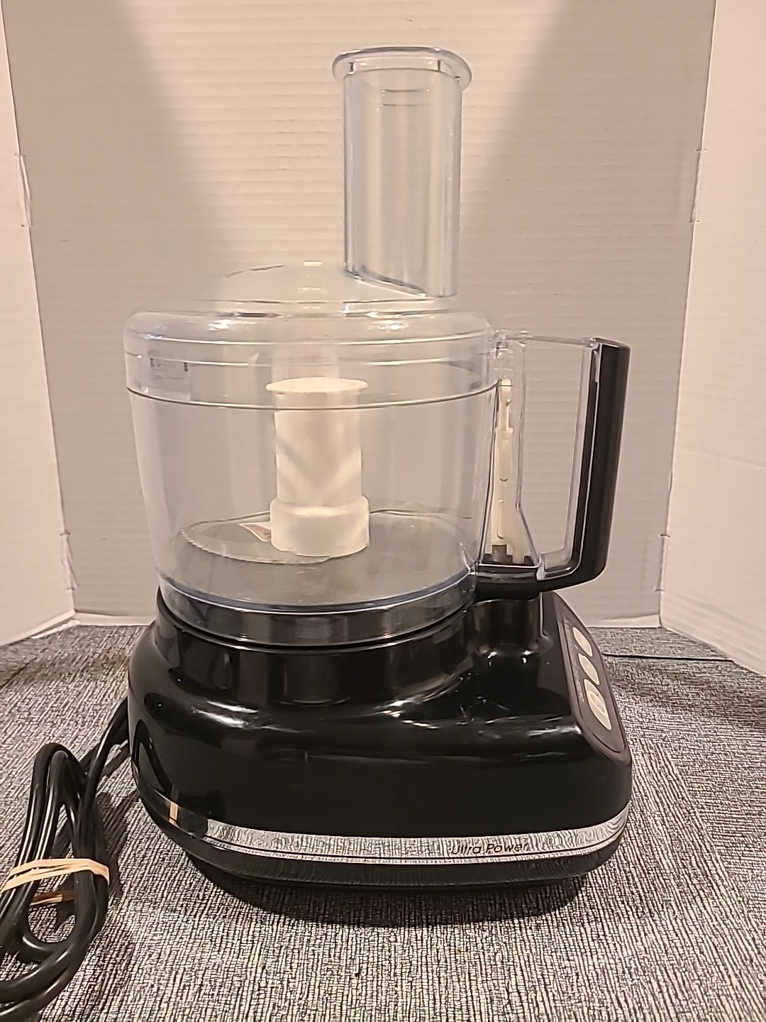 KitchenAid 4KFP600 11-Cup Food Processor Black – Made in France Working Great