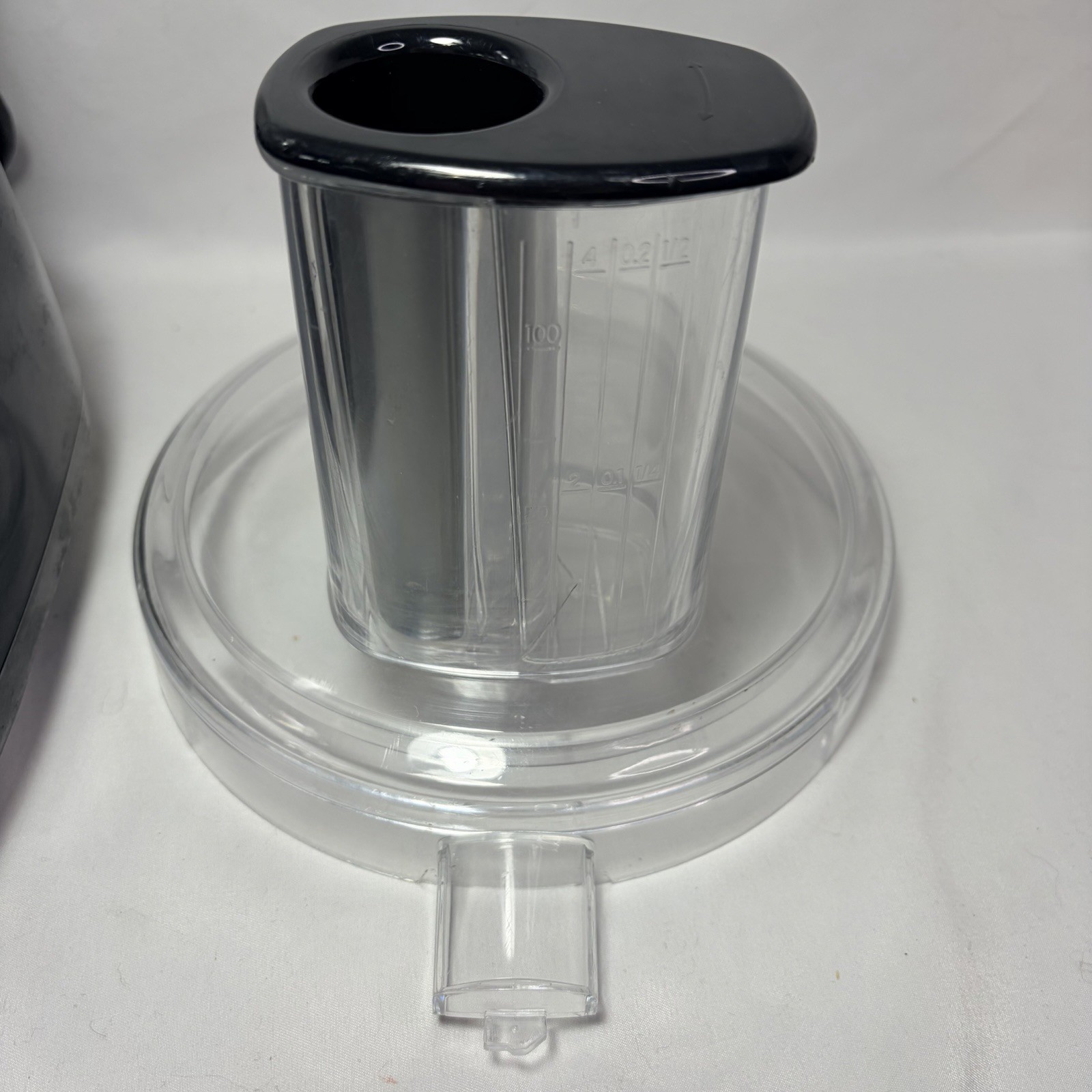 KITCHENAID 12 Cup Black Ultra Food Processor KFPW760QER1 with Accessory Set EUC