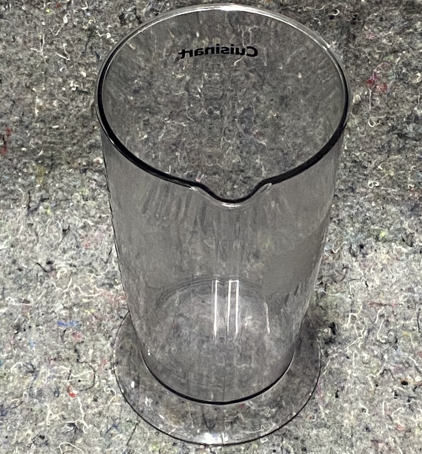 Cuisinart 3-Cup Beaker Replacement Part For Immersion Blender HB-400PC OEM Grey