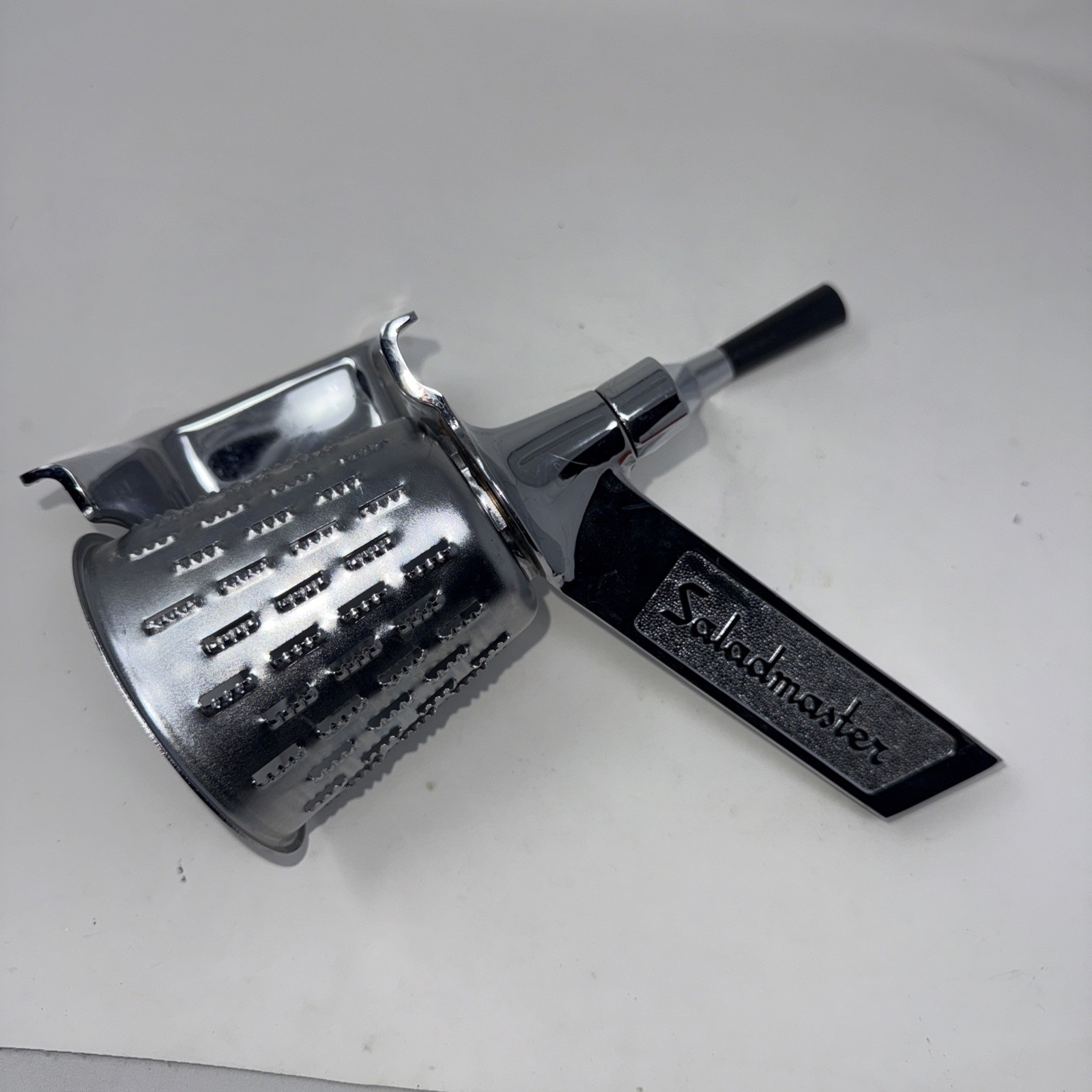 Vintage Saladmaster Food Processor Cutter Shredder Grater Slicer USA Read