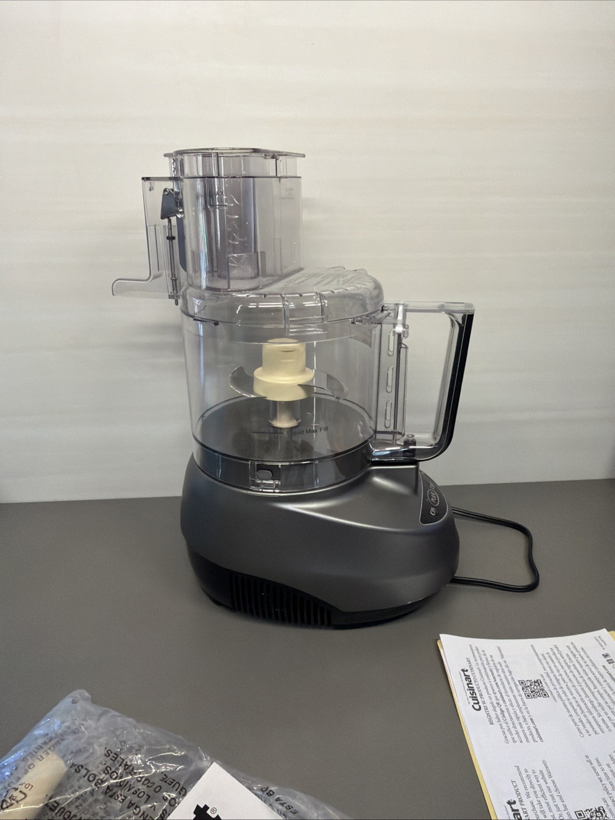E1 Cuisinart Premier 9 Food Processor Cfp-9pc Series Cup Stainless Steel Ms7