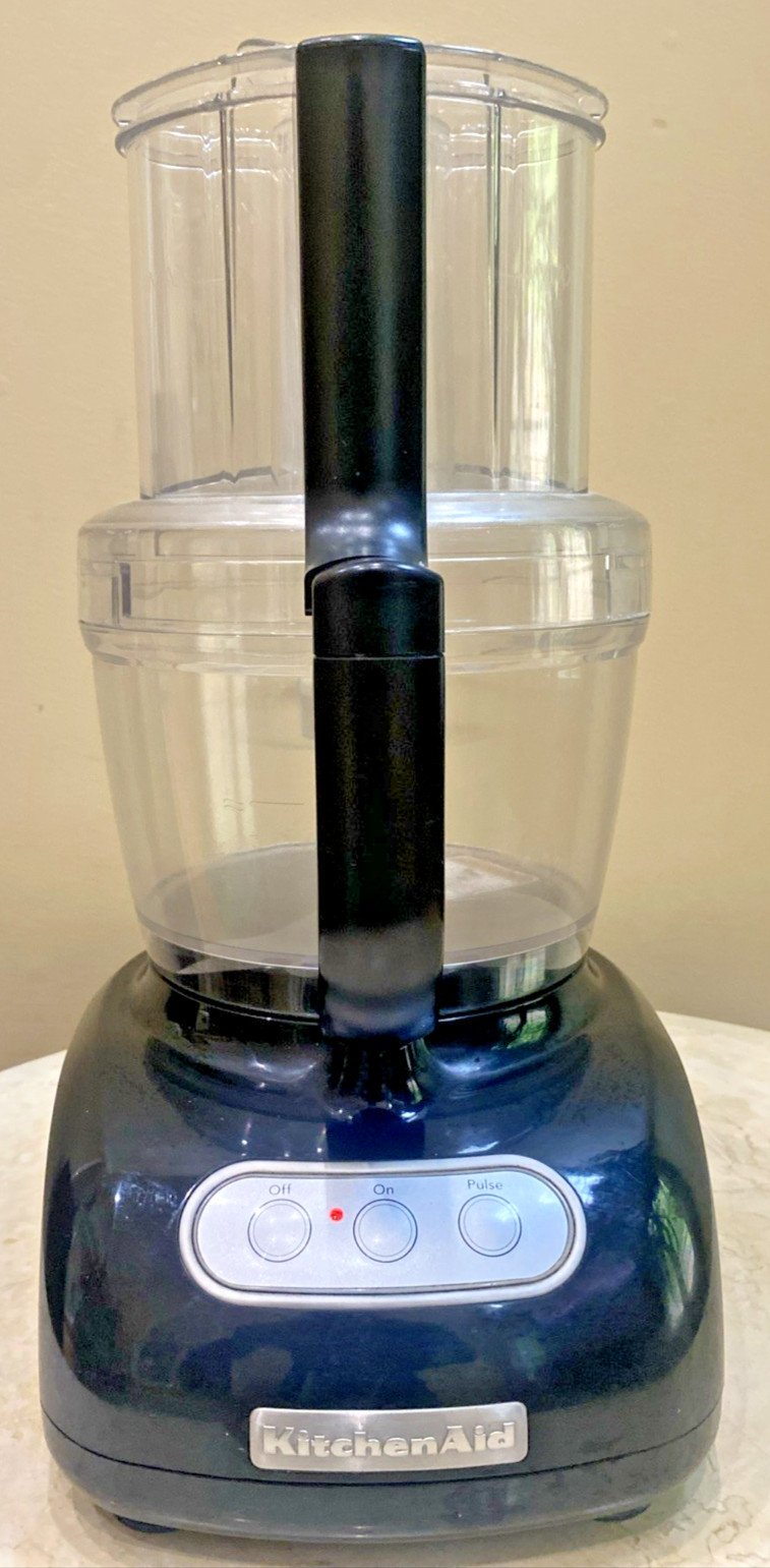 KitchenAid 12 Cup Food Processor Black KFPW760QBW1 Tested w Accessory
