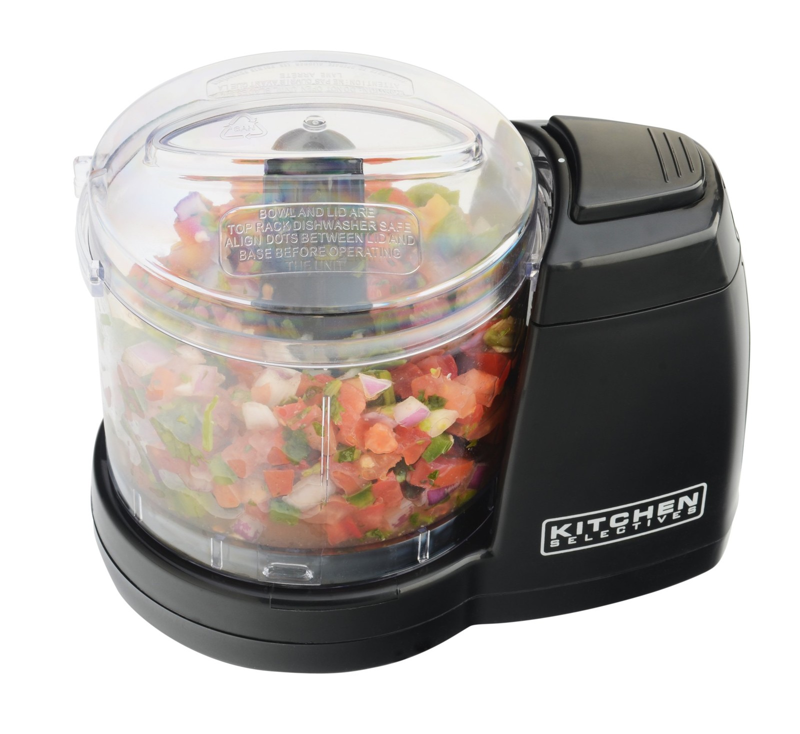 Mini Chopper by Select Brands – Mini Electric Food Chopper for Kitchen Applia…
