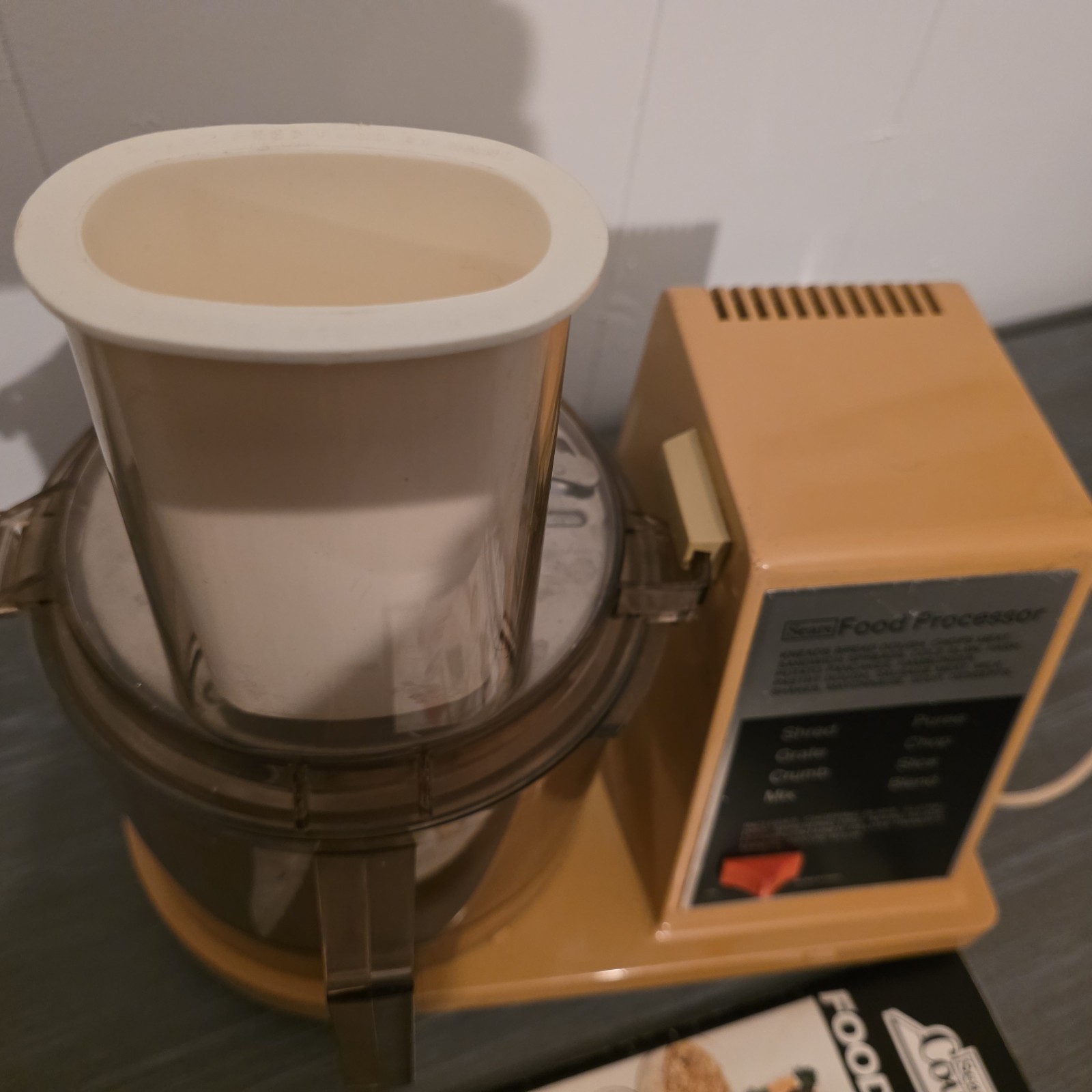 Sears Kenmore 7-Speed Counter Craft Food Processor Vintage