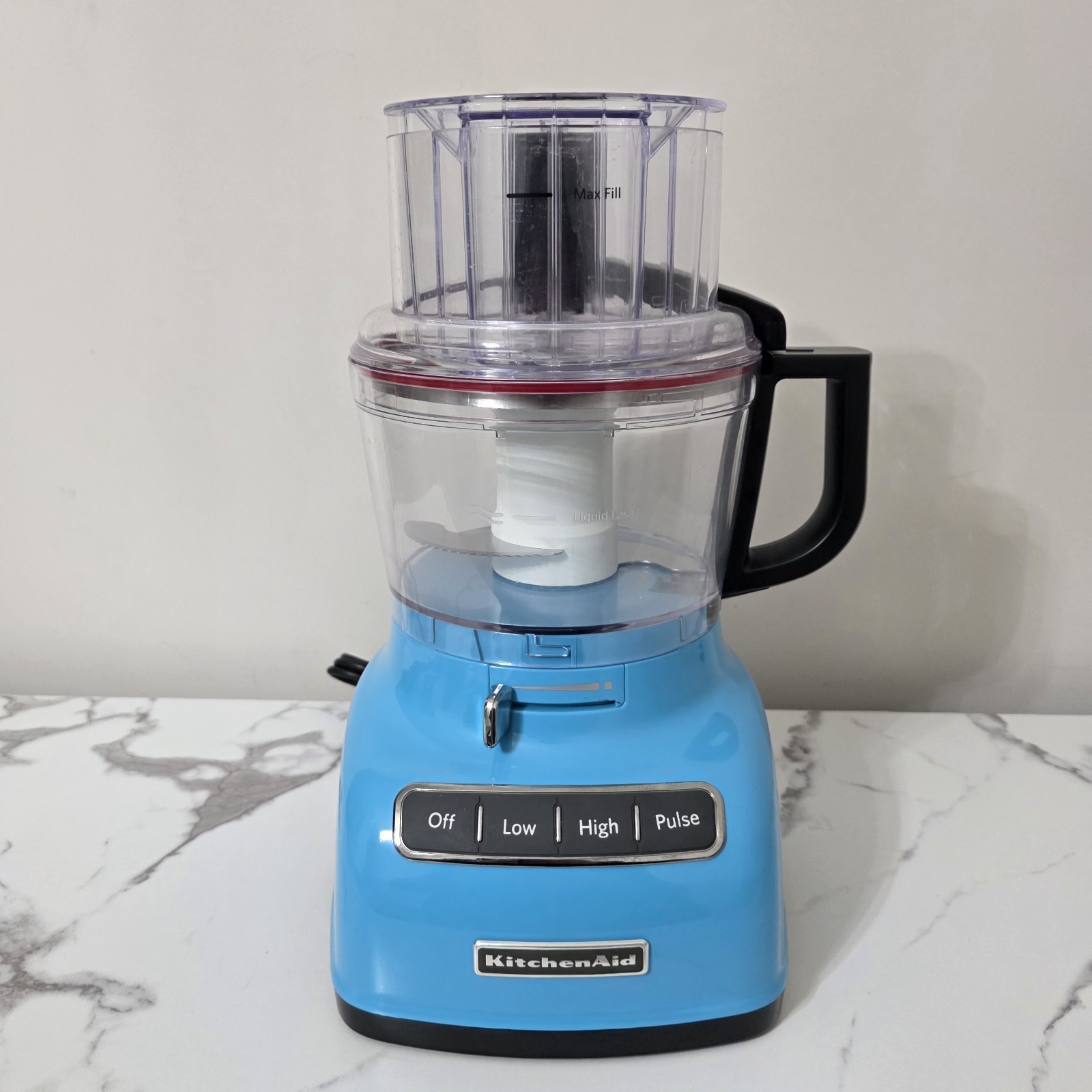 KitchenAid KFP0935Q Crystal Blue 9-Cup Food Processor