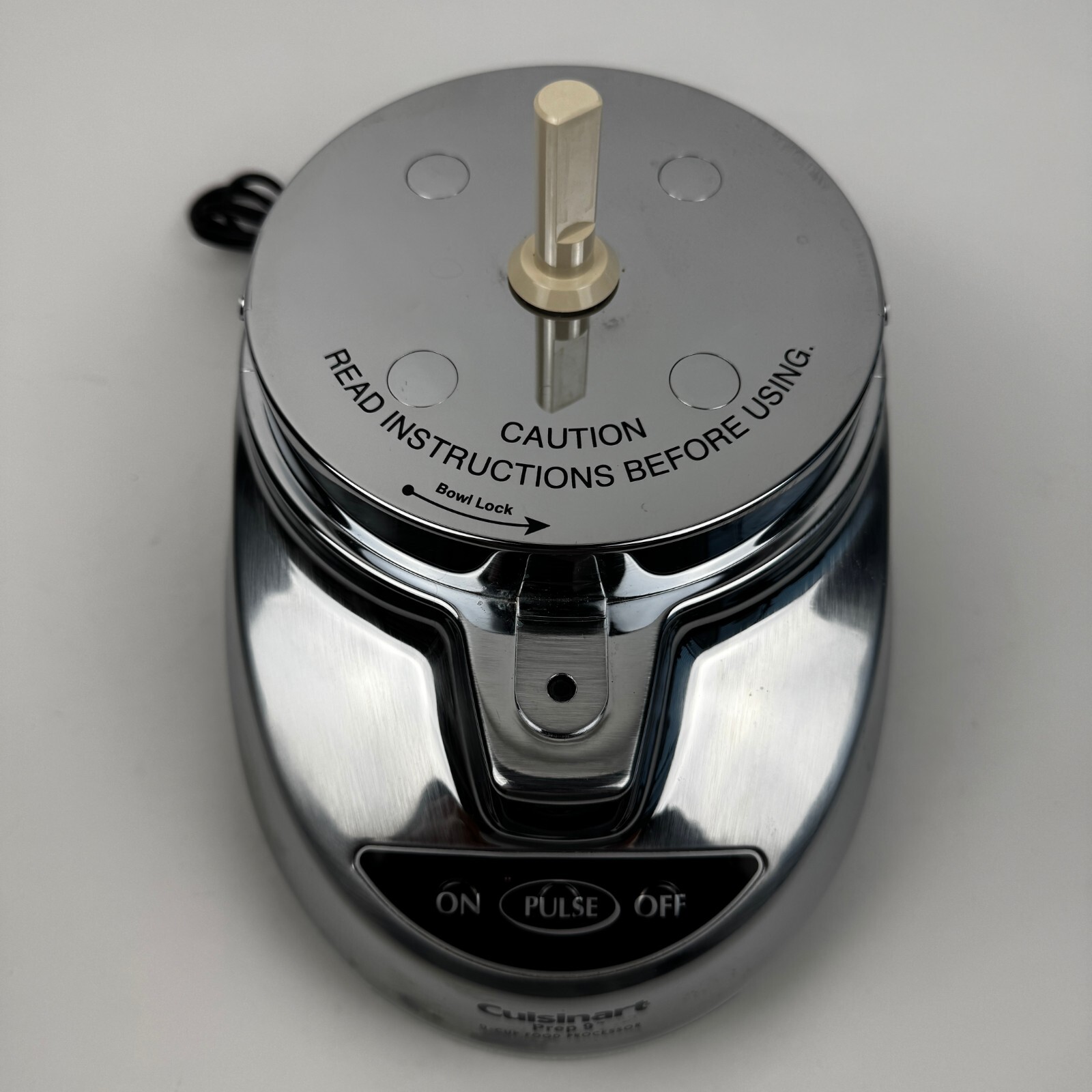 Cuisinart Prep 9 Food Processor DLC-2009 Brushed Stainless Base Motor Only WORKS