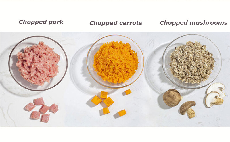 32L 110V Food Chopper Processor Electric Vegetable Meat Chopper Beater Machine
