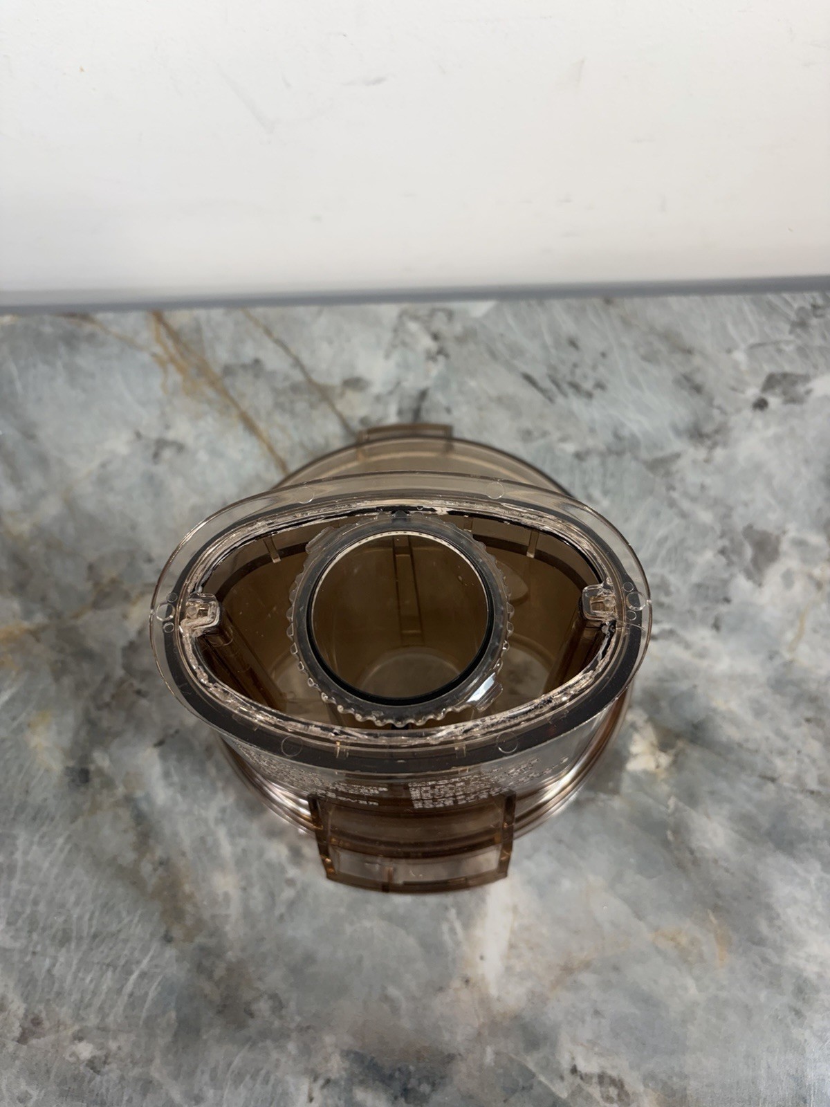 Cuisinart DLC-10E Chute Pusher Assembly Amber Food Processor Part Genuine OEM