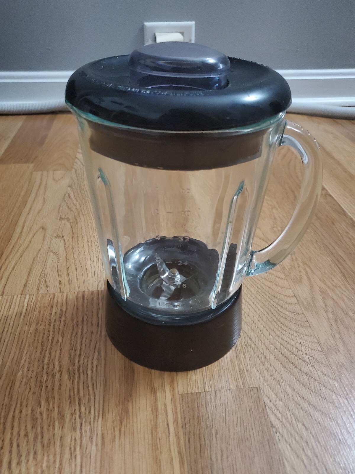 Cuisinart Smart Power Duet Processor/Blender 40oz Glass Jar w/Blade top