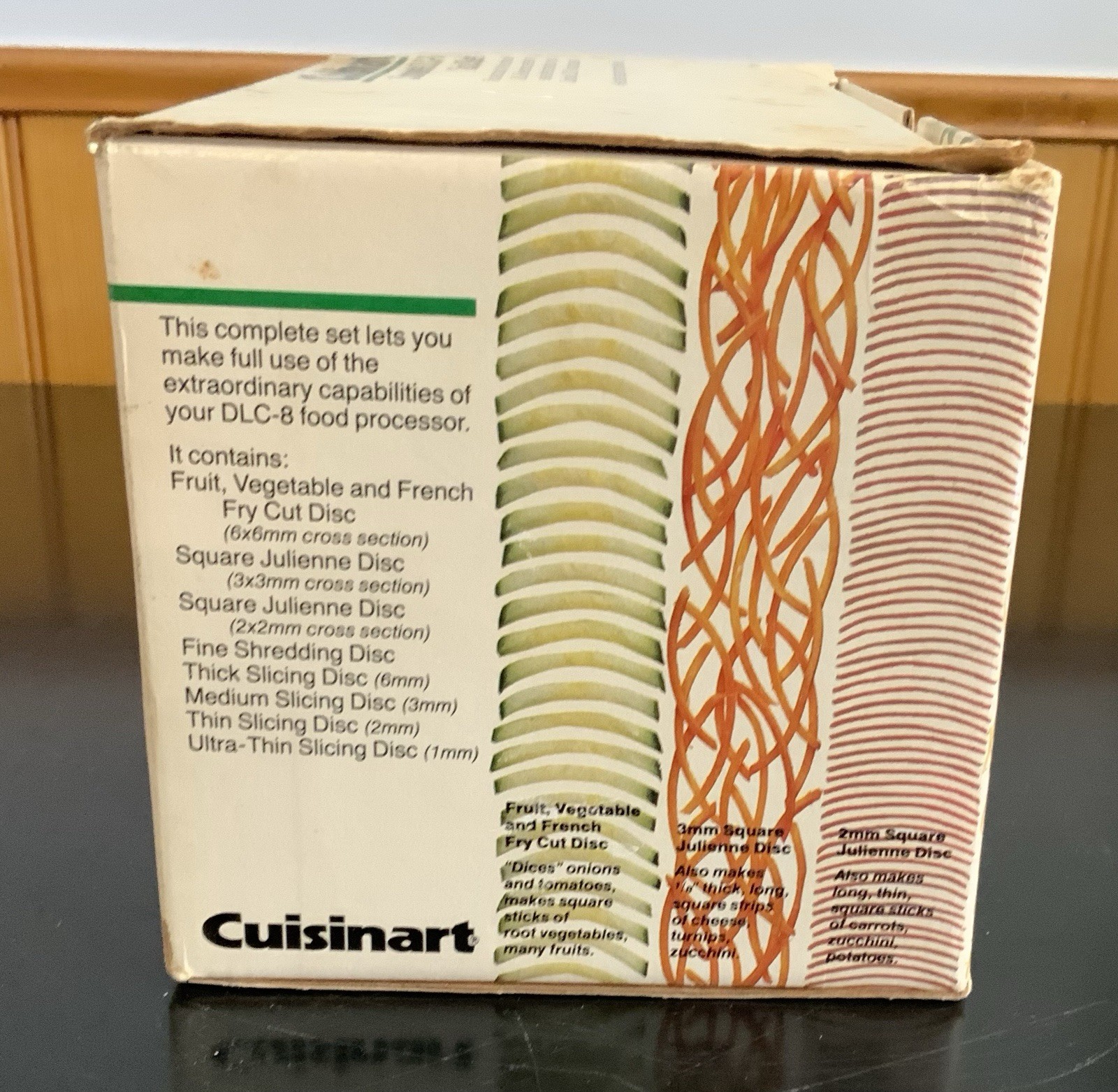 Cuisinart Complete DLC-8 Disc Set (of 8) New In Box DLC-870