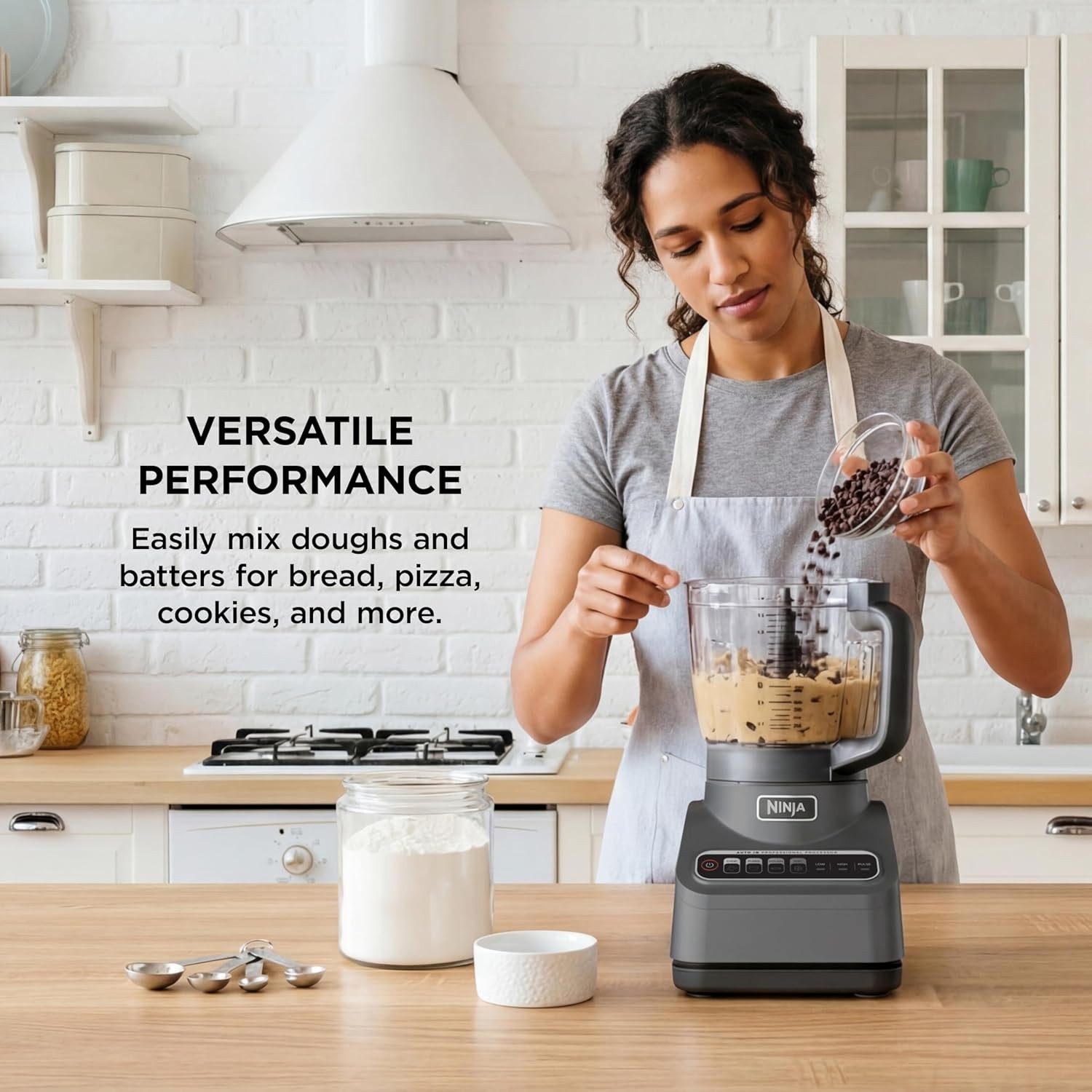Ninja BN601 Food Processor 1000W 9-Cup Silver