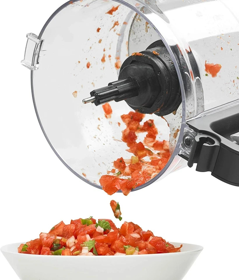 KitchenAid 7-Cup Food Processor – Matte Black Stainless Steel | Brand New