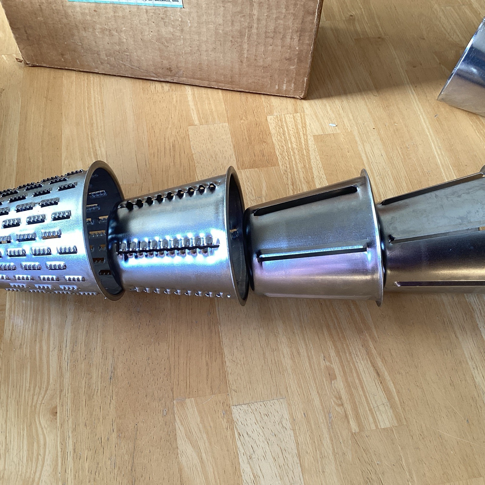 VTG Hobart KitchenAid VR Rotor Slicer Shredder Food Preparer Attachment