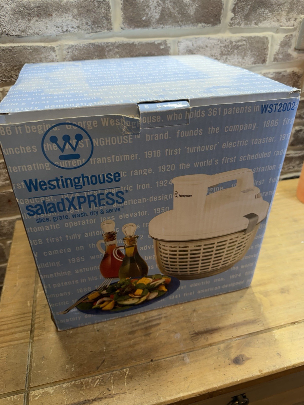 Westinghouse saladXPRESS WST2002 Food Processor Slicer Grater Salad Spinner
