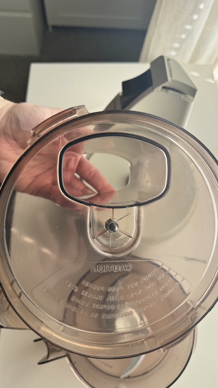Vintage JCPenney Model 8330 375-Watt Full-Size Food Processor Made In USA-Works