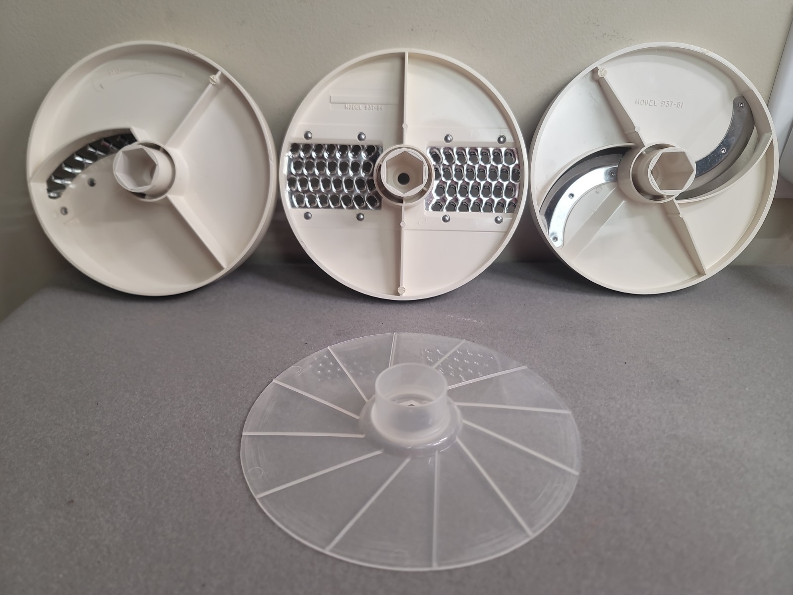 Oster Regency Kitchen Center Food Processor Disc Blades 937-84, 937-85, 937-81