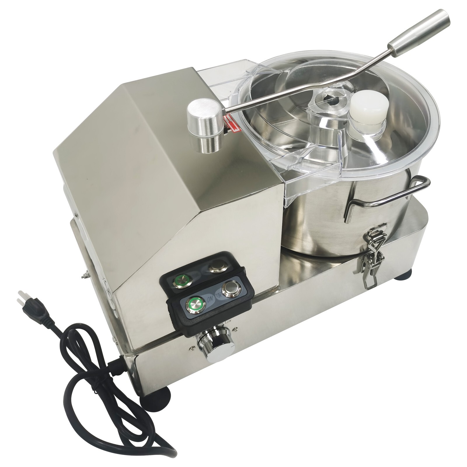 Multi-Function Food Processor 110V Vegetable Chopper 6L Commercial Meat Grinder