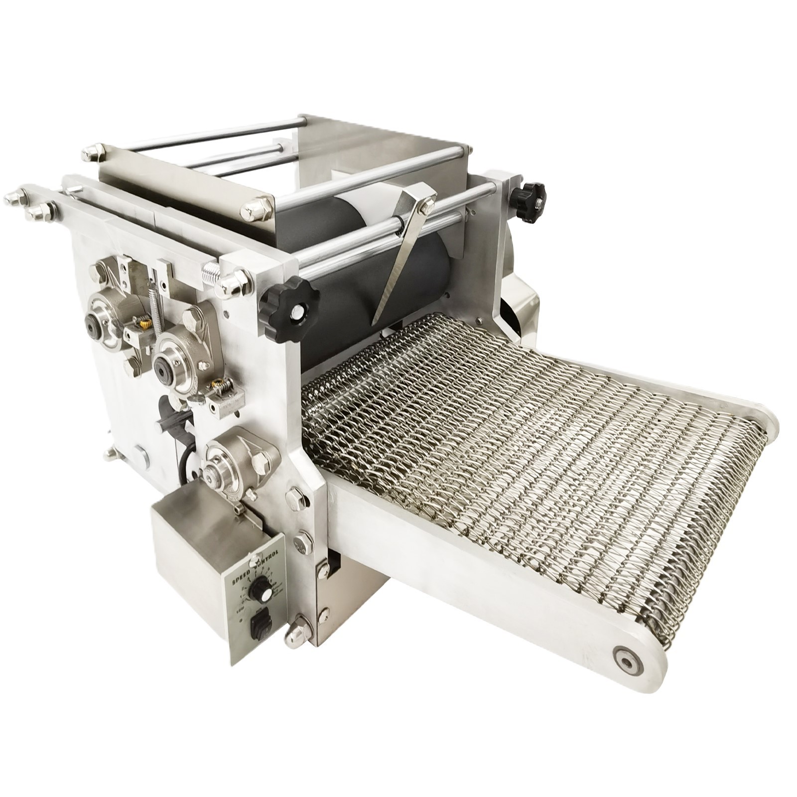 110V Commercial Corn Tortilla Making Machine Chapatti Machine 7.1″ 0.04″-0.24″