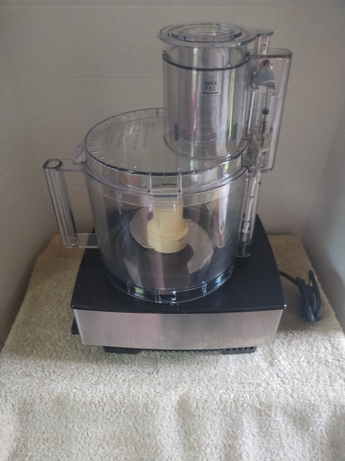 Cuisinart 14-Cup Food Processor Brushed Stainless Black DFP-14BCN Type 33