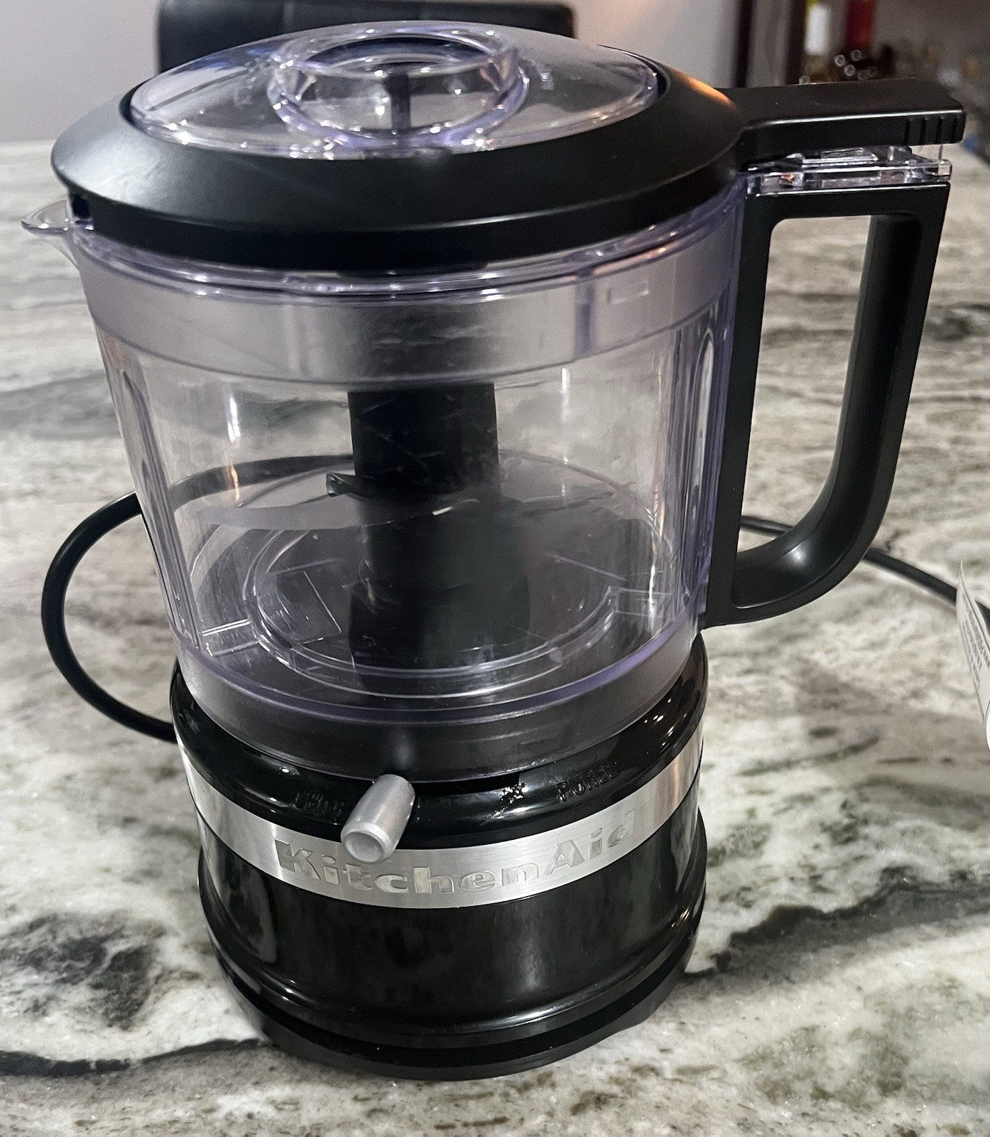 Kitchen Aid KFC3516 Mini Food Processor Chopper Tested Works Black