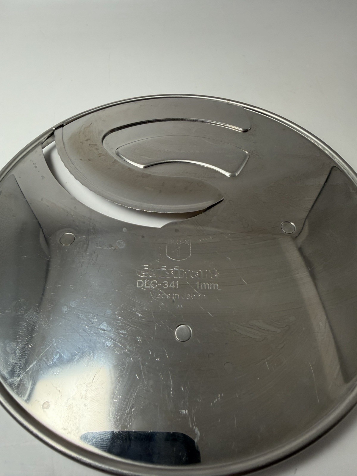 Cuisinart DLC-341 1mm Slicing Disc Commercial Food Processor Blade Made Japan