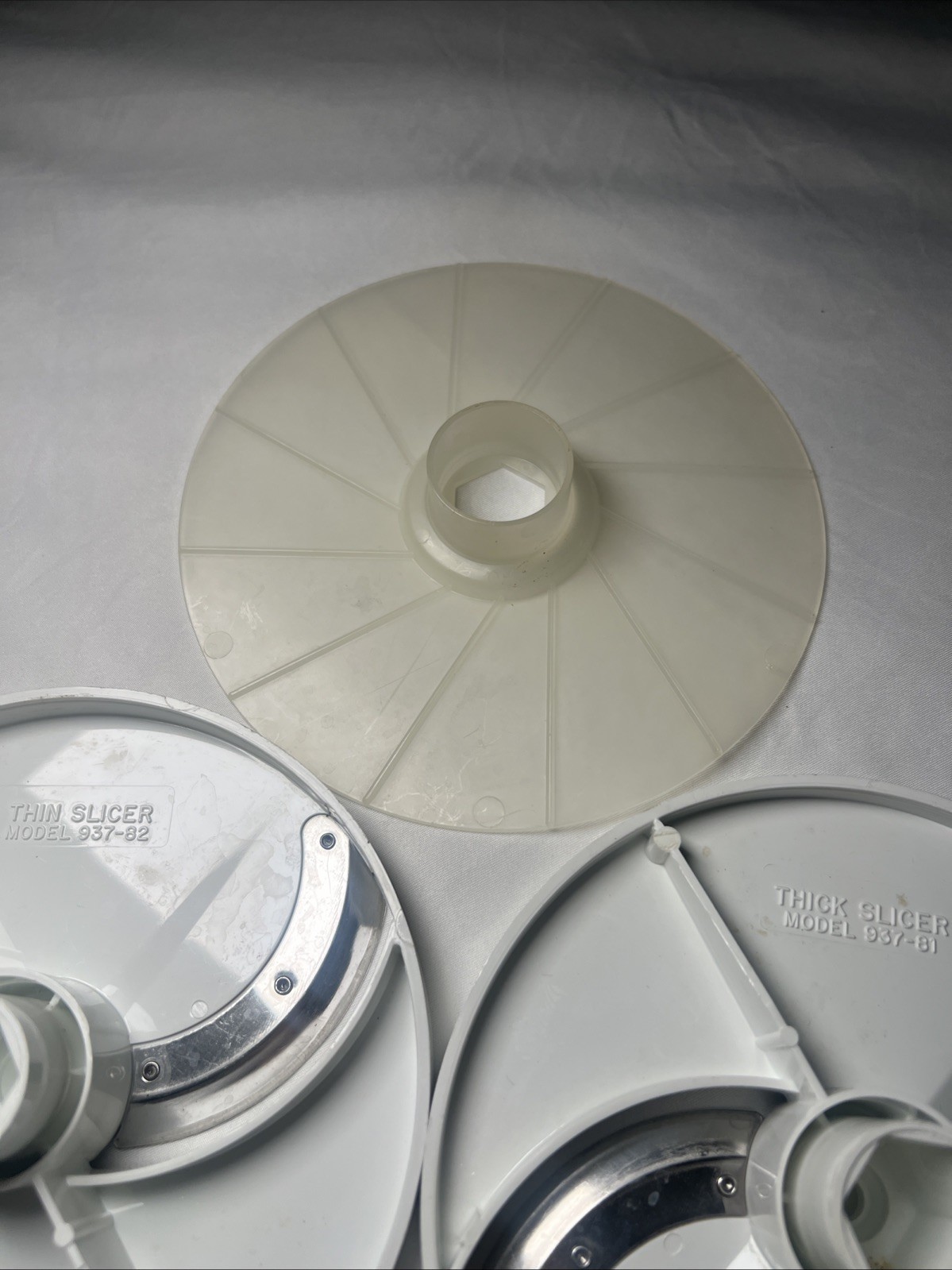 4 Oster Regency Kitchen Center Food Processor Blades 937-81, 82, 84, 85