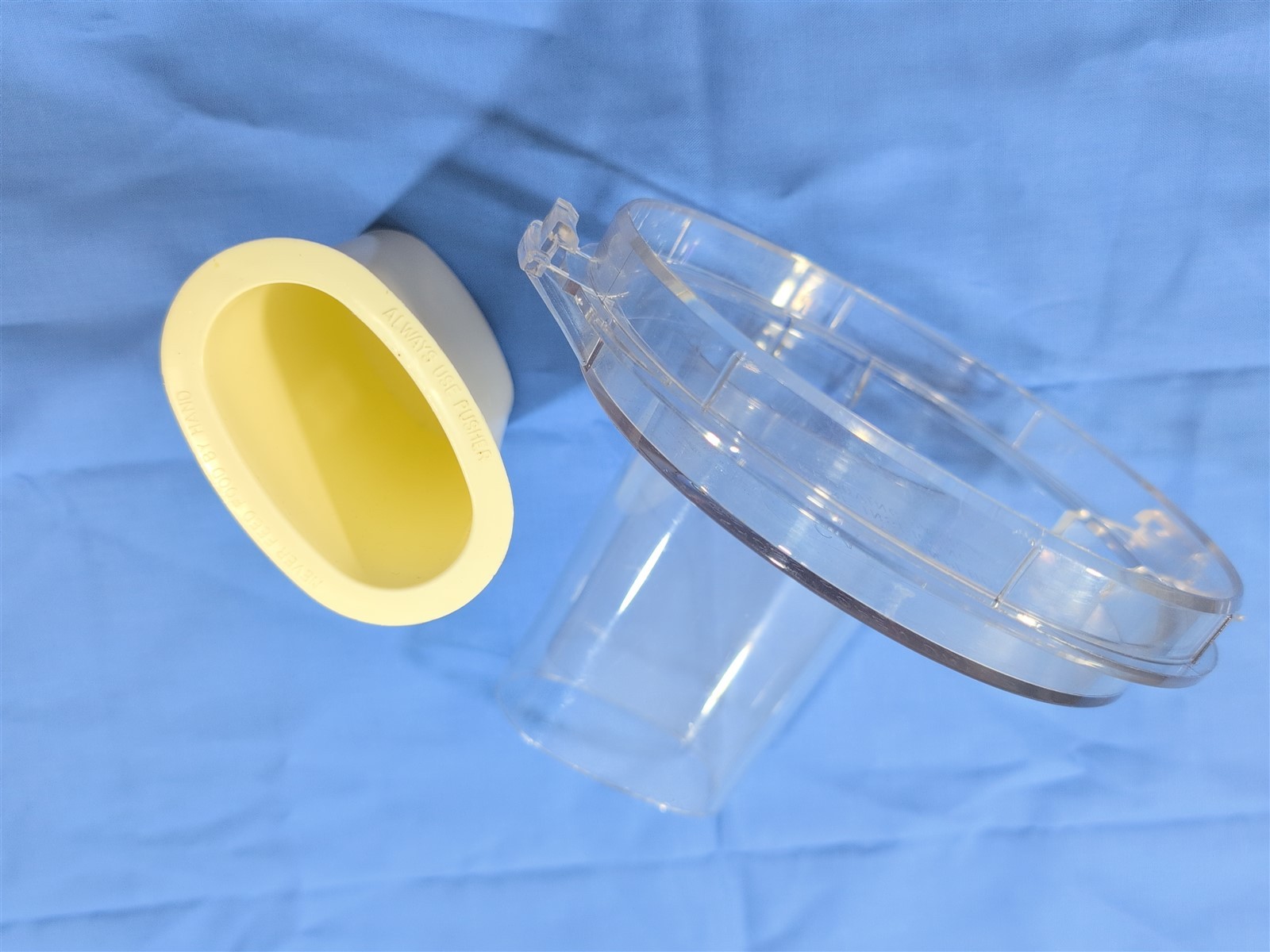 Hamilton Beach Food Processor Replacement 702-3 702-4 702-5 702-6 Lid And Pusher