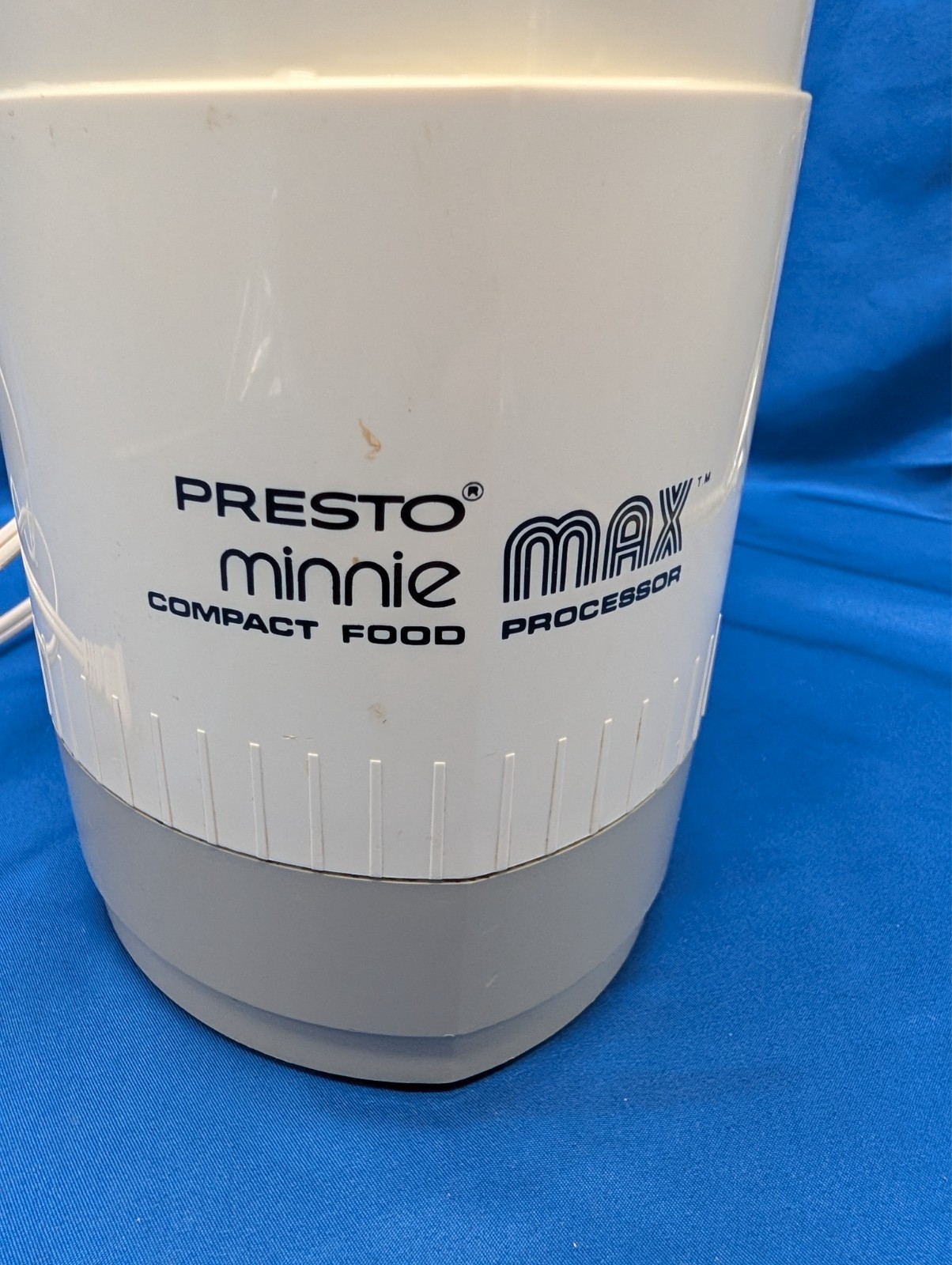 Presto Minnie Max Compact Food Processor Chopper Dicer Tested Works (VIDEO)