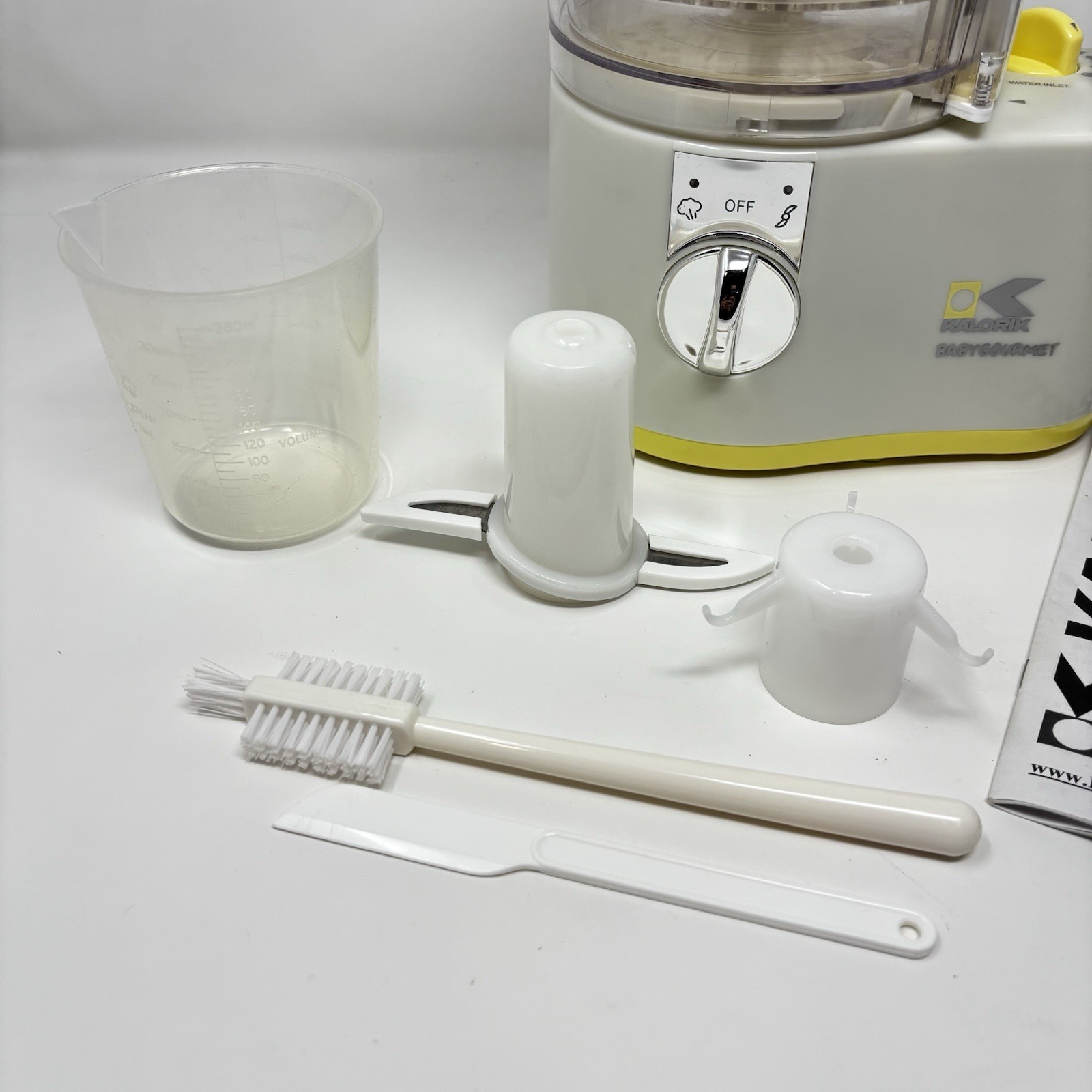 Kalorik Baby Food Maker Chopper Food Processor 2-Cup, 100% Complete *EXCELLENT!
