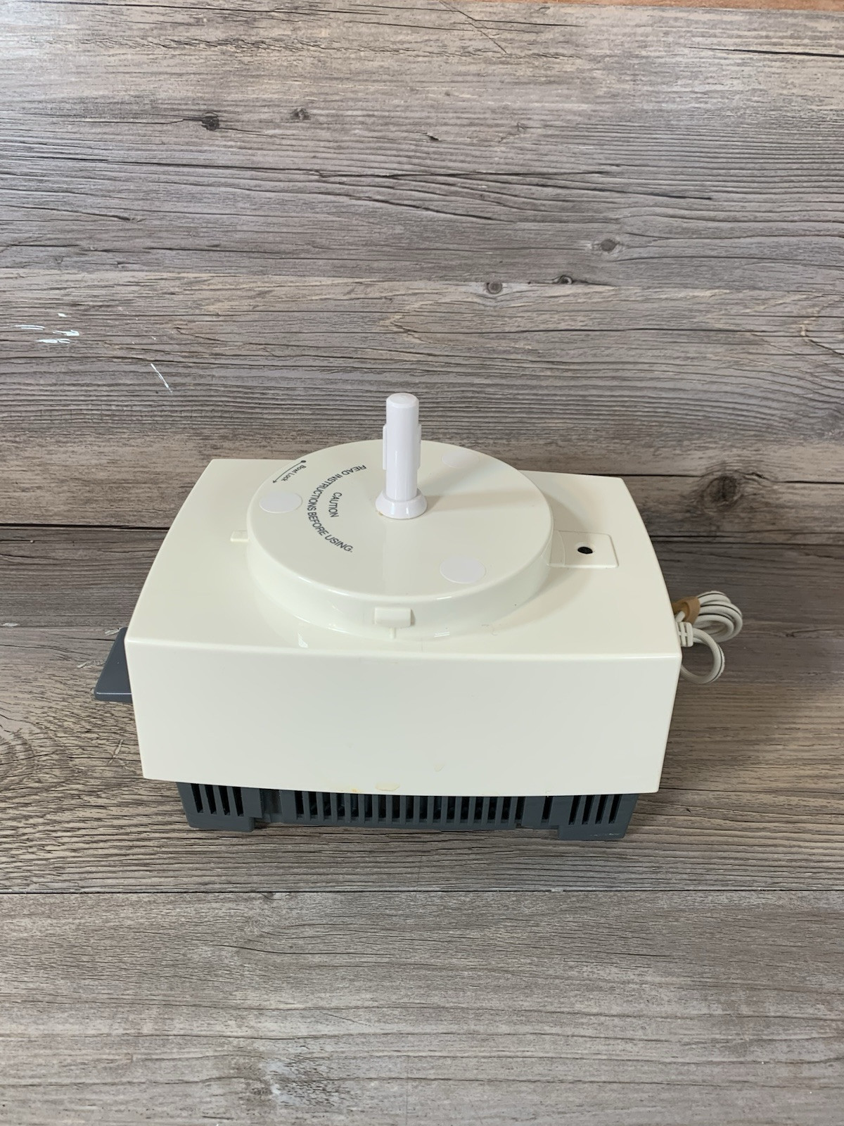 Cuisinart FP-3 Food Processor White/Gray – POWER BASE ONLY TESTED WORKS
