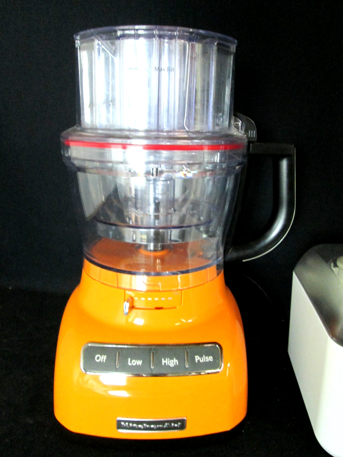 Kitchen Aid KFP1356TG Food Processor Rare Color Orange with ACCESSORIES Box