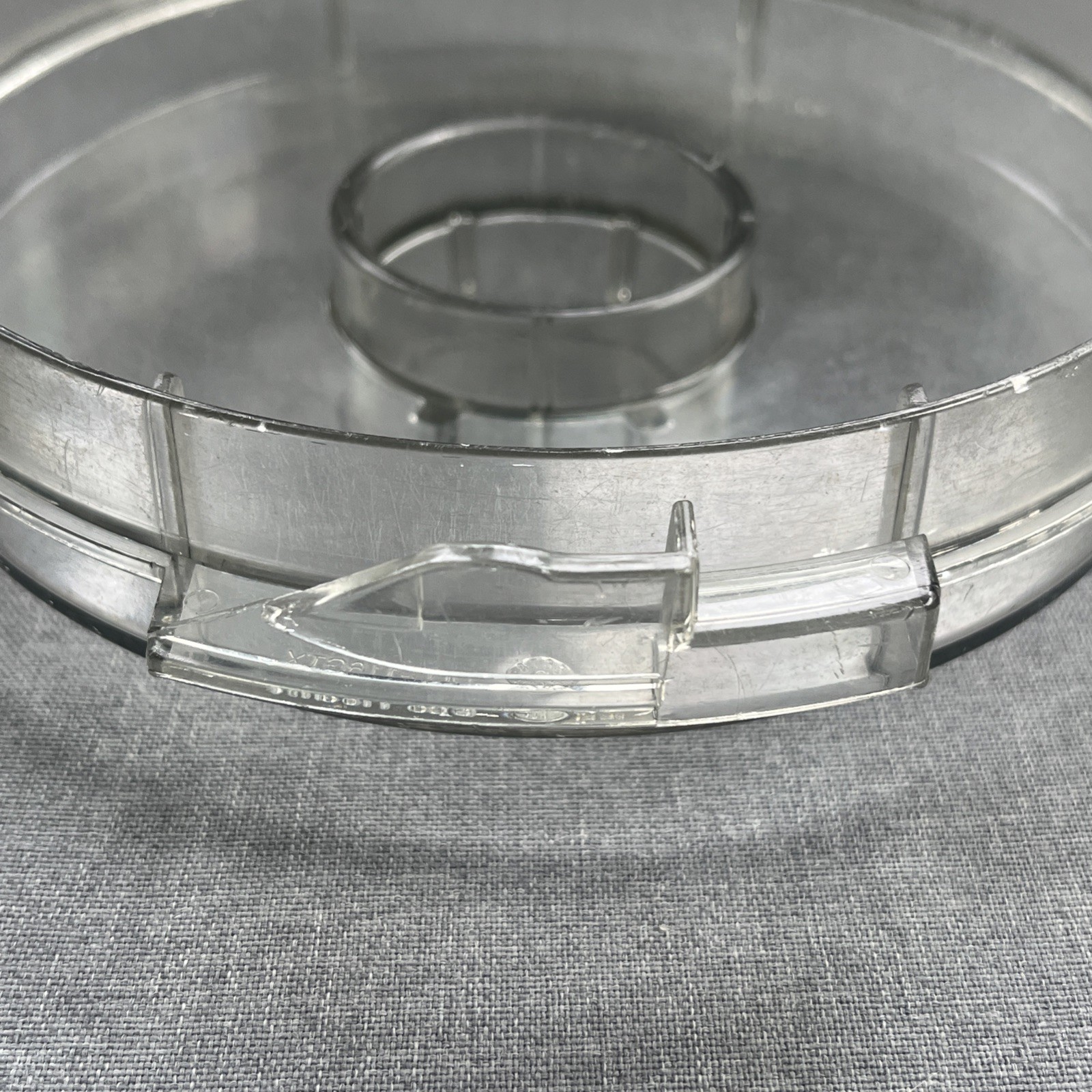 Cuisinart Pro Classic Food Processor DLC-116GTXT Flat Clear Lid & Cover Cap Fair