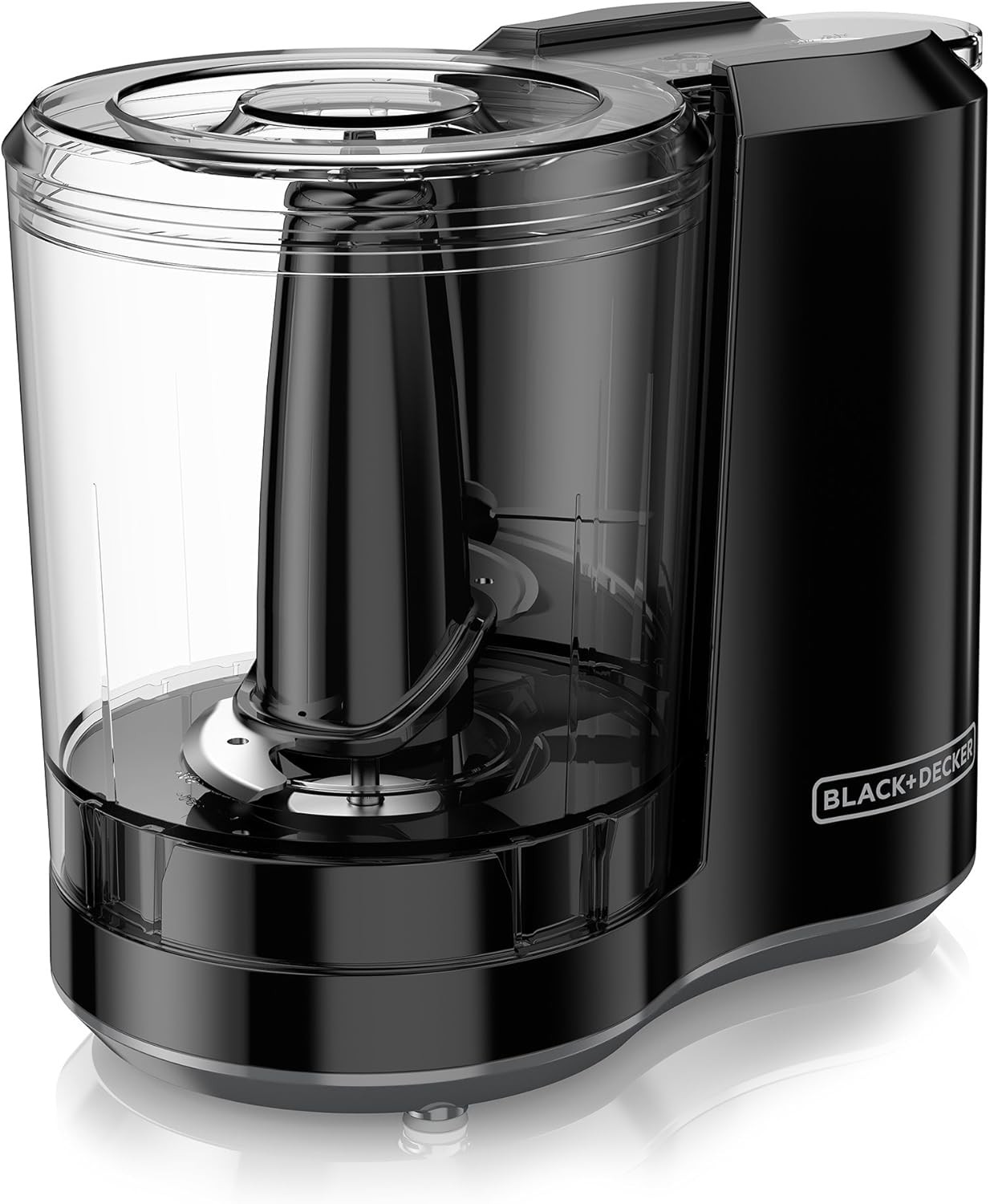 BLACK+DECKER 1.5-Cup Electric Food Chopper with Stay-Sharp Blade, 150W Motor