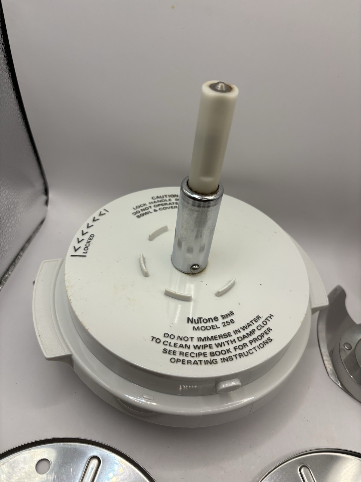 Nutone Food Center Food Processor 256 Parts Base 2 Discs Knife & Tamper