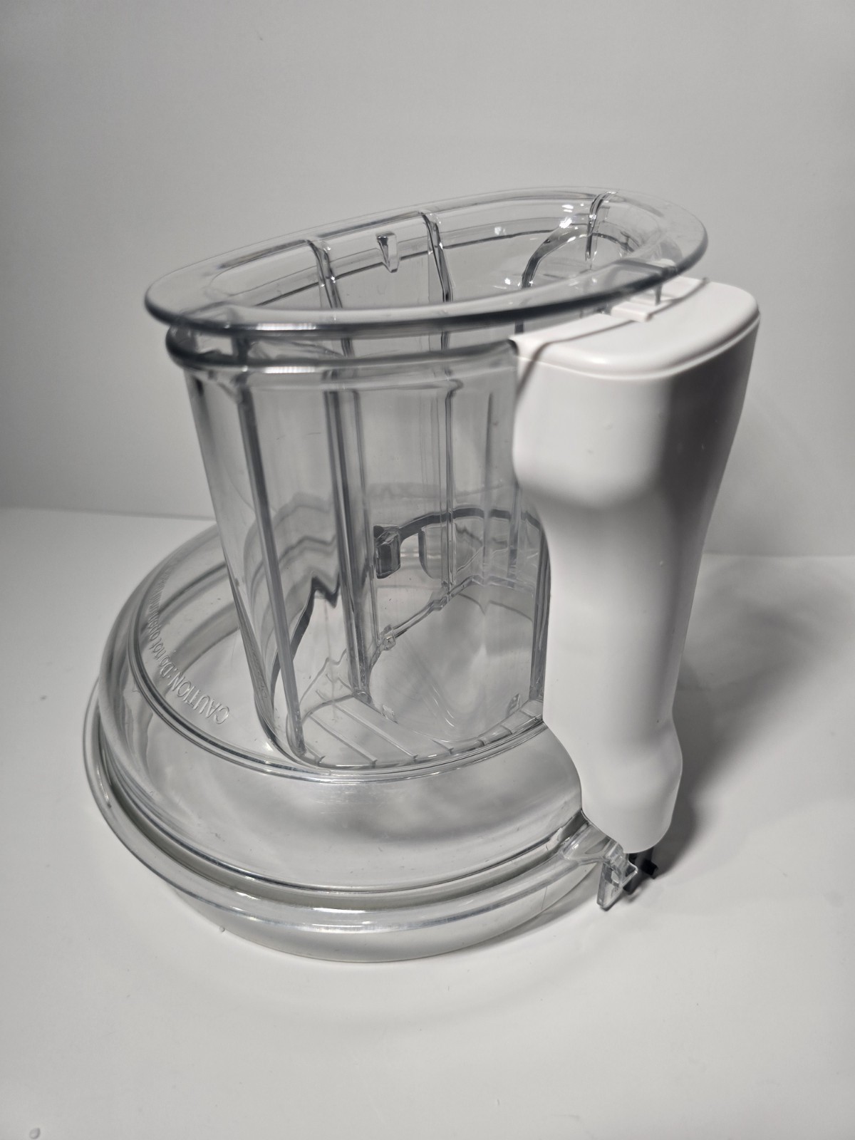 Excellent Free Ship Magimix XL Top Lid Clear White Handle Fits 5200xl 4200xl