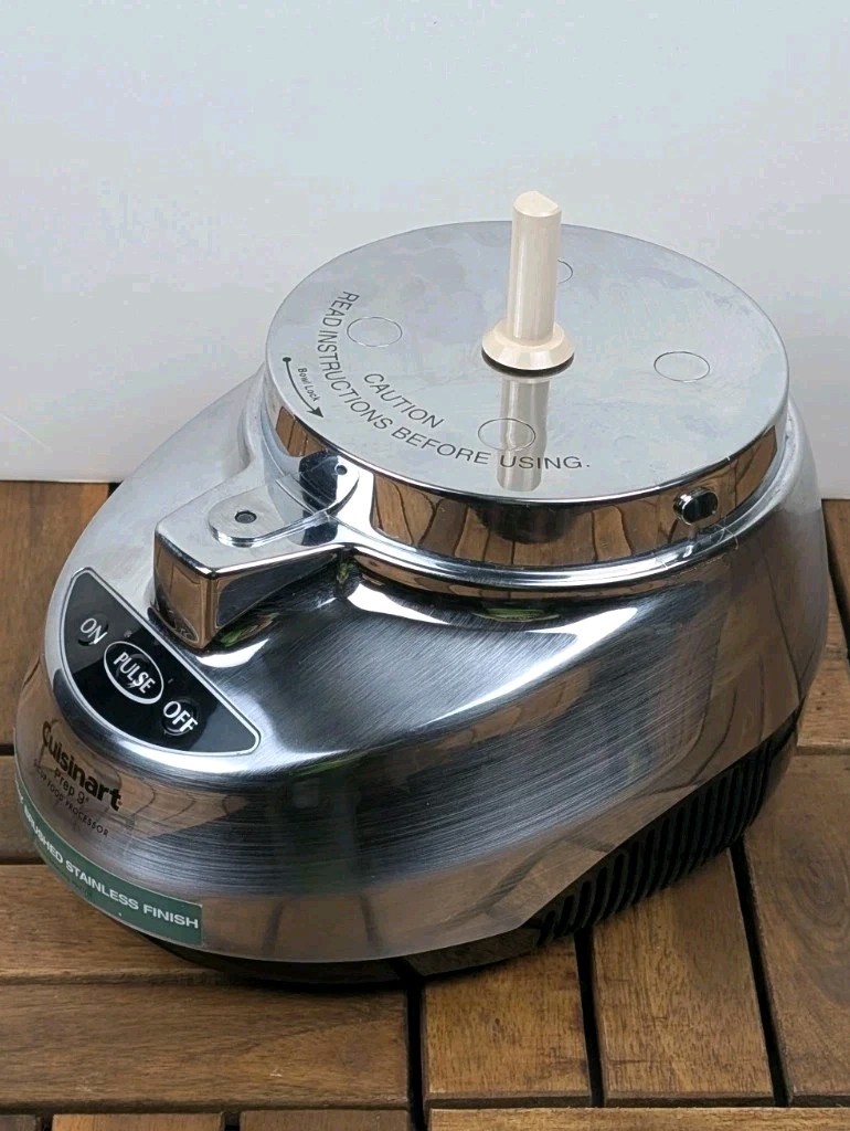 Cuisinart Prep 9 Cup Food Processor Replacement Motor Base Brushed Stainless
