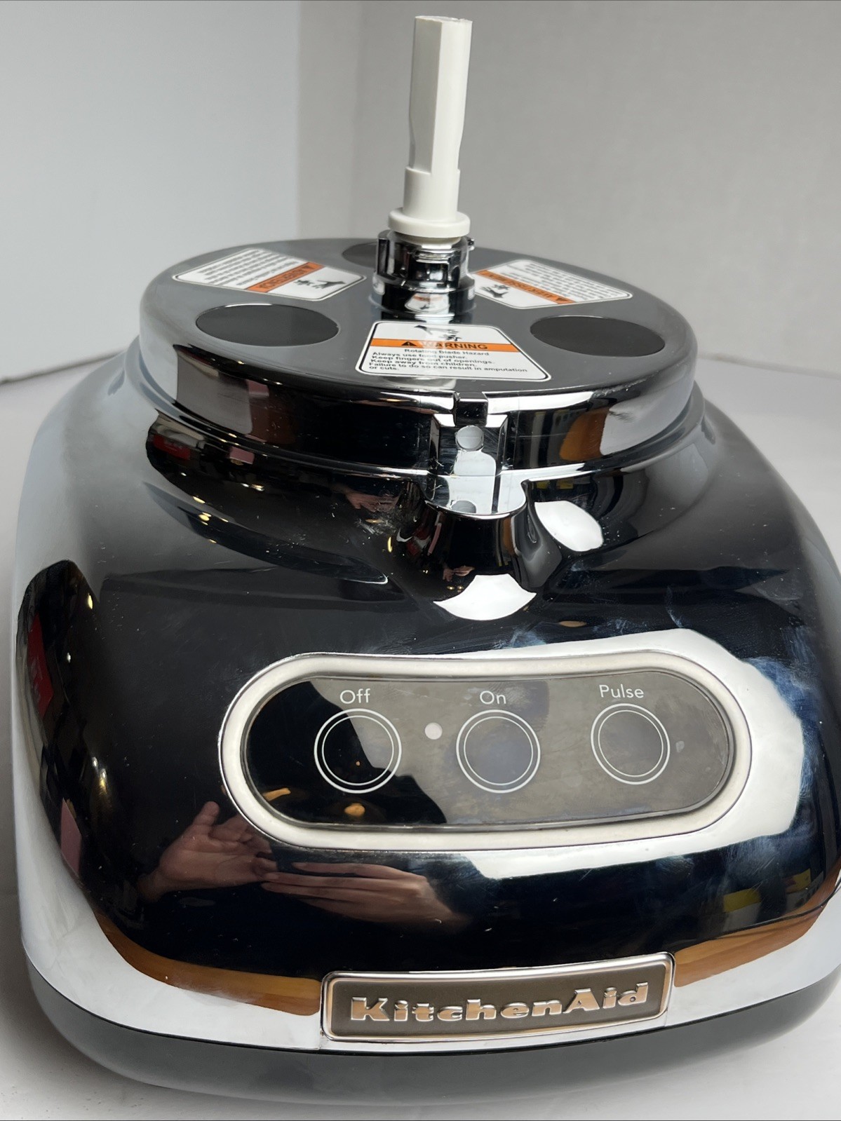 KitchenAid KFP740CR0 Food Processor Base Motor Only Chrome – TESTED & WORKS