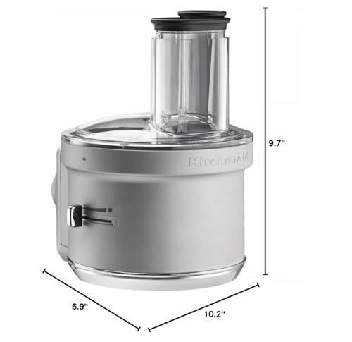 KitchenAid KSM2FPA Food Processor Attachment, Dicing Kit, Silver